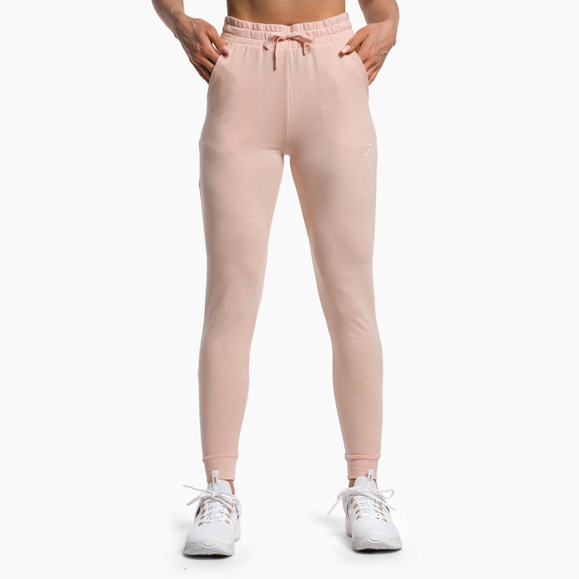 Pantaloni da allenamento Gymshark Pippa da donna rosa (M) (Pippa Training B1A3R-KBBL-BI1)