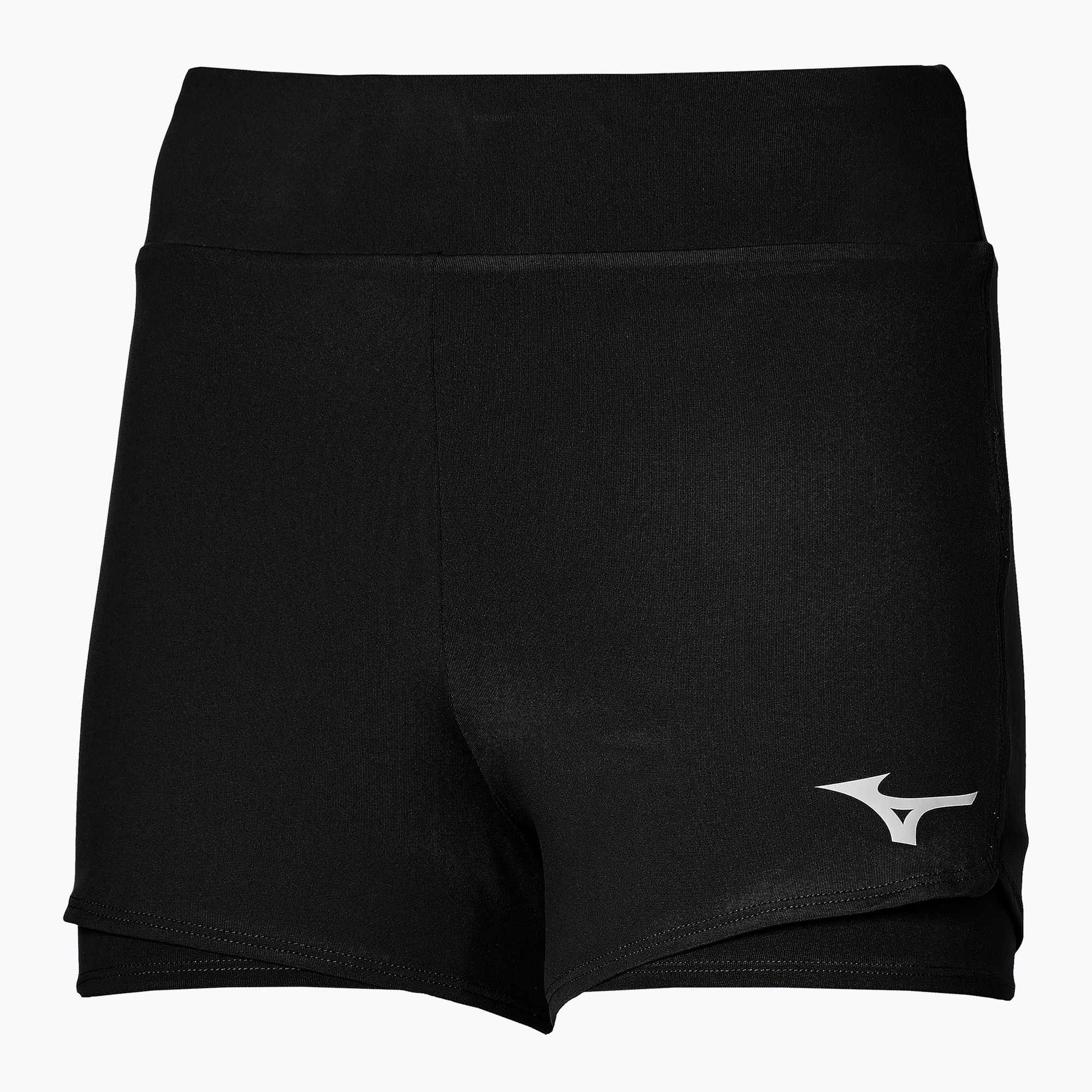 Pantaloncini da tennis da donna Mizuno Flex Short nero (XL) (Flex Short 62GB121509)