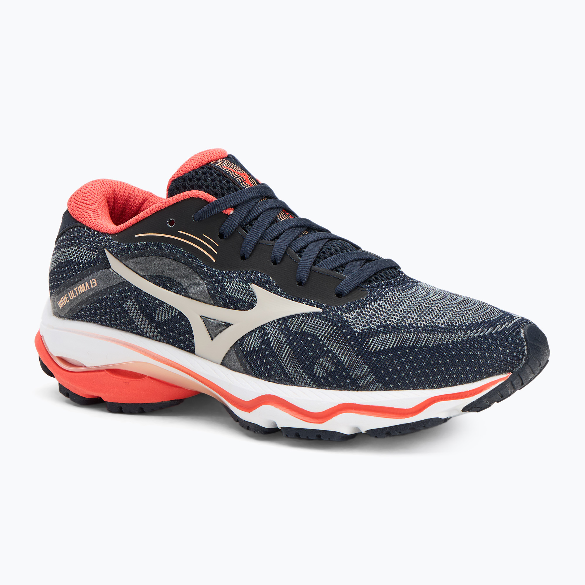 Scarpe da corsa da donna Mizuno Wave Ultima 13 cielo notturno/vento chime/salmone (36.5 EU) (Wave Ultima 13 J1GD221872)