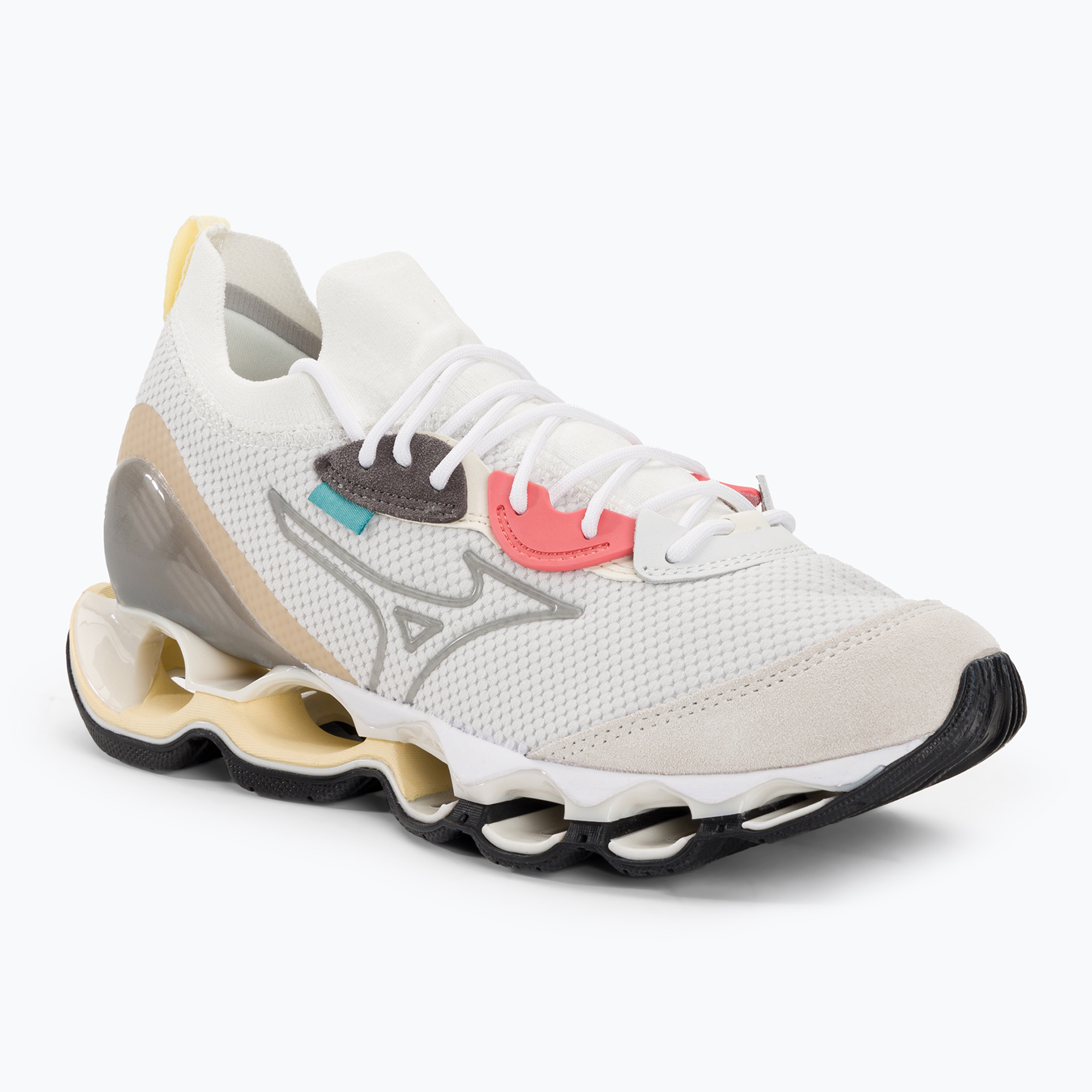 Scarpe Mizuno Wave Prophecy Beta nimclud/whte/geopeach (40 EU) (Wave Prophecy Beta D1GA227608)