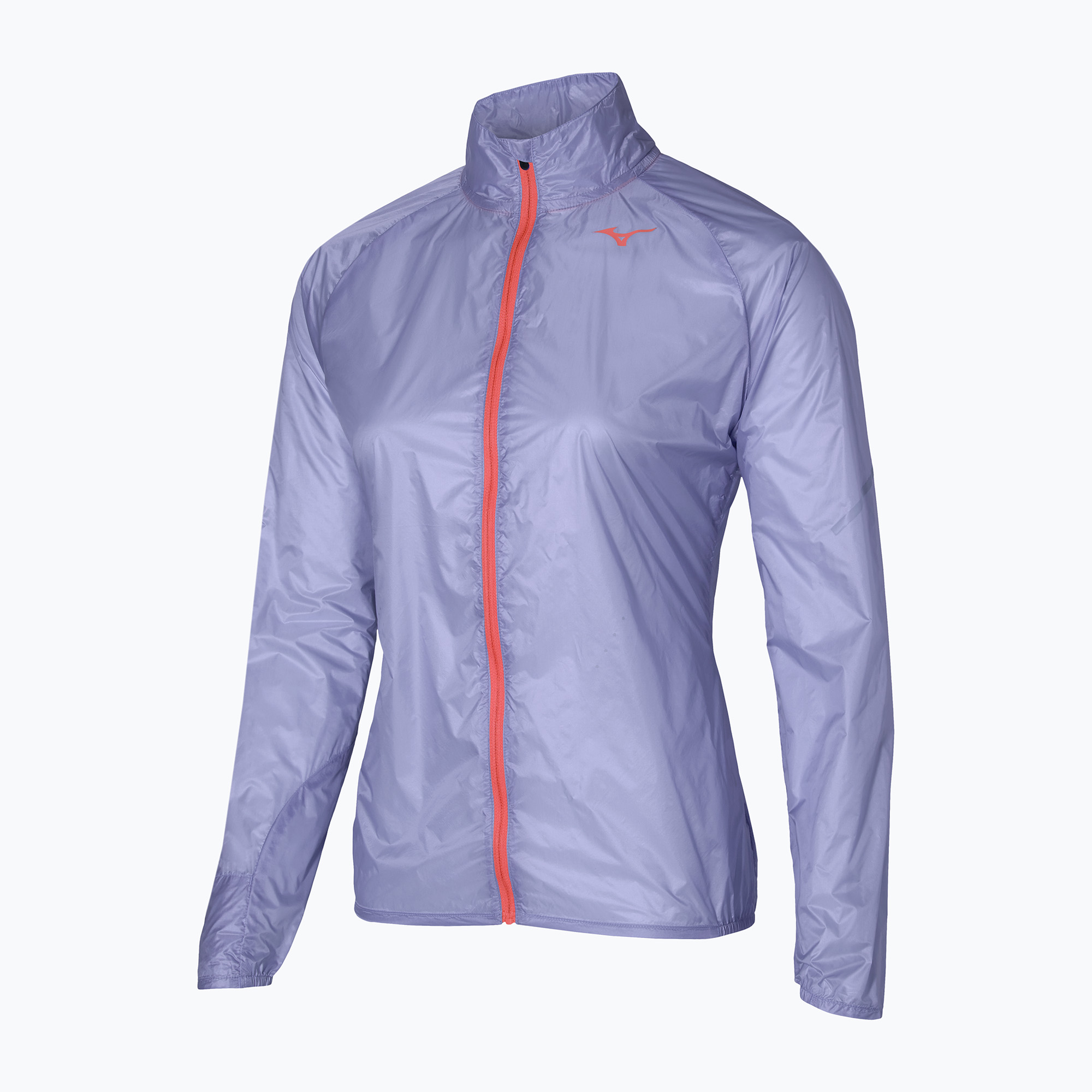 Giacca da corsa da donna Mizuno Aero lilla pastello (XS) (Aero J2GEA20069)