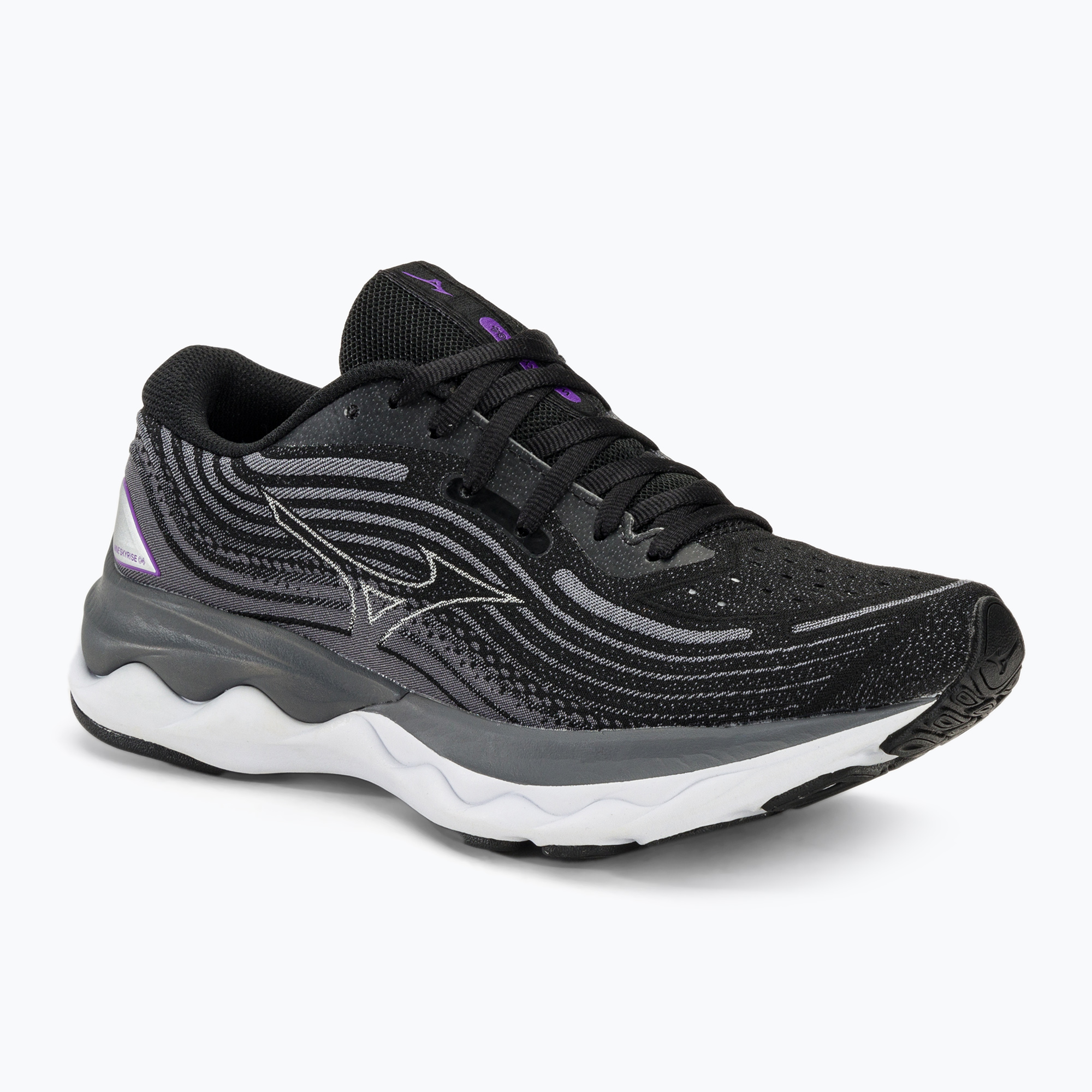 Scarpe da corsa da donna Mizuno Wave Skyrise 4 nero/nimbclud/quiet shade (36.5 EU) (Wave Skyrise 4 J1GD230922)