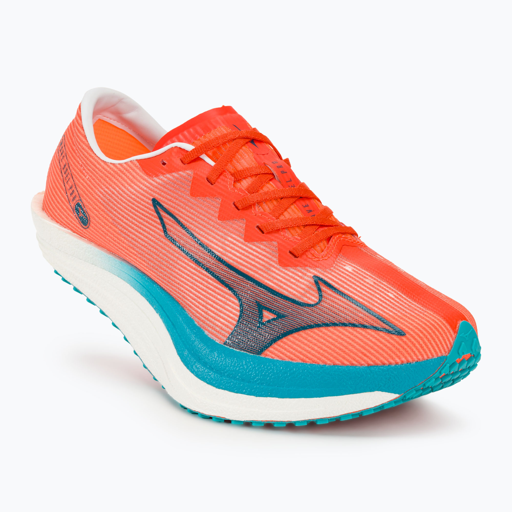 Scarpe da corsa da uomo Mizuno Wave Duel Pro soleil/basilico/blu (43 EU) (Wave Duel Pro U1GD220020)