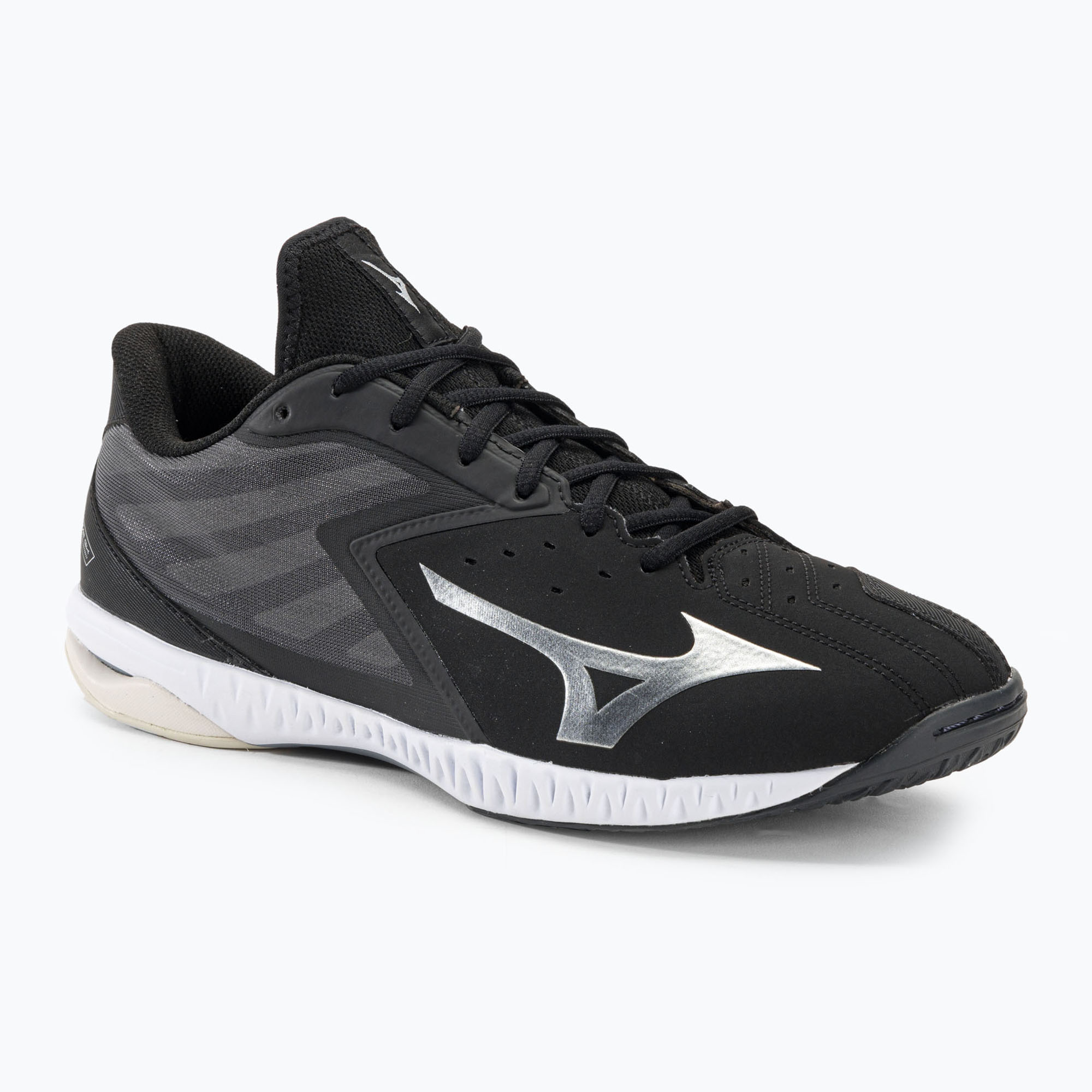 Scarpe da pallamano da uomo Mizuno Wave GK nero/argento/bianco (42 EU) (Wave GK X1GA239063)