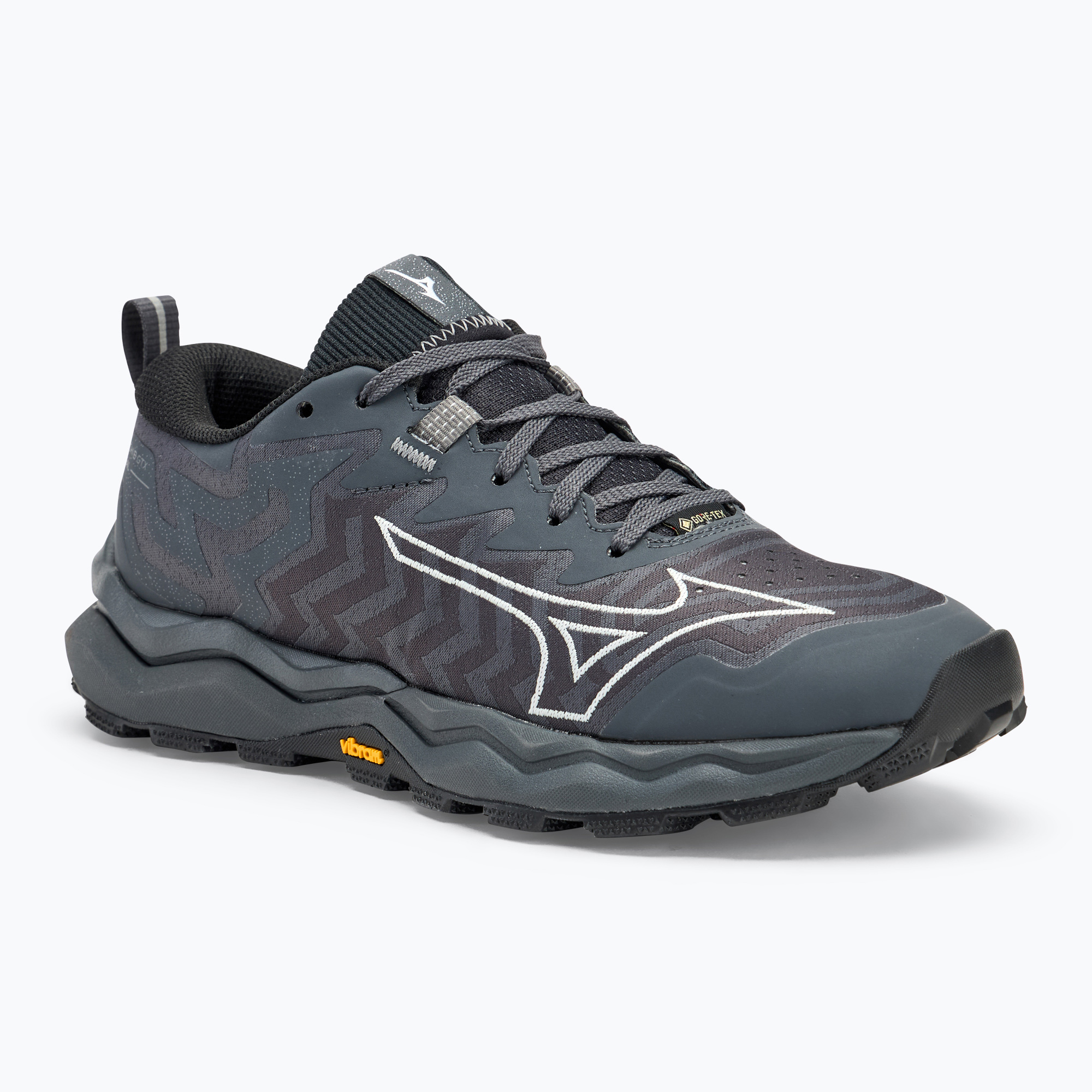 Scarpe da corsa da donna Mizuno Wave Daichi 8 GTX iron gate/nimbus cloud/nero (36 EU) (Wave Daichi 8 GTX J1GK245621)