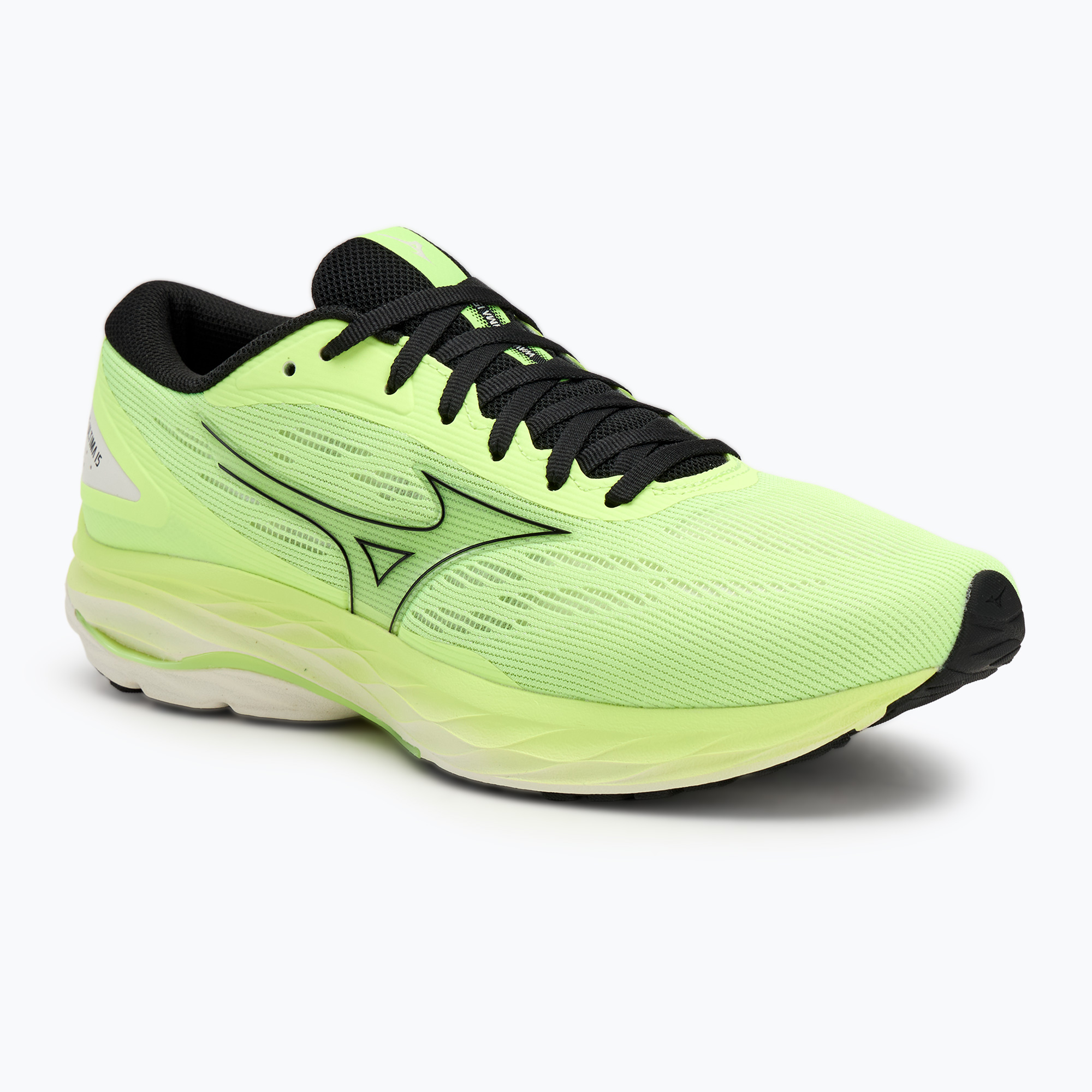 Scarpe da corsa uomo Mizuno Wave Ultima 15 mizuno neo lime/nero/mizuno snow white (44.5 EU) (Wave Ultima 15 J1GC241852)