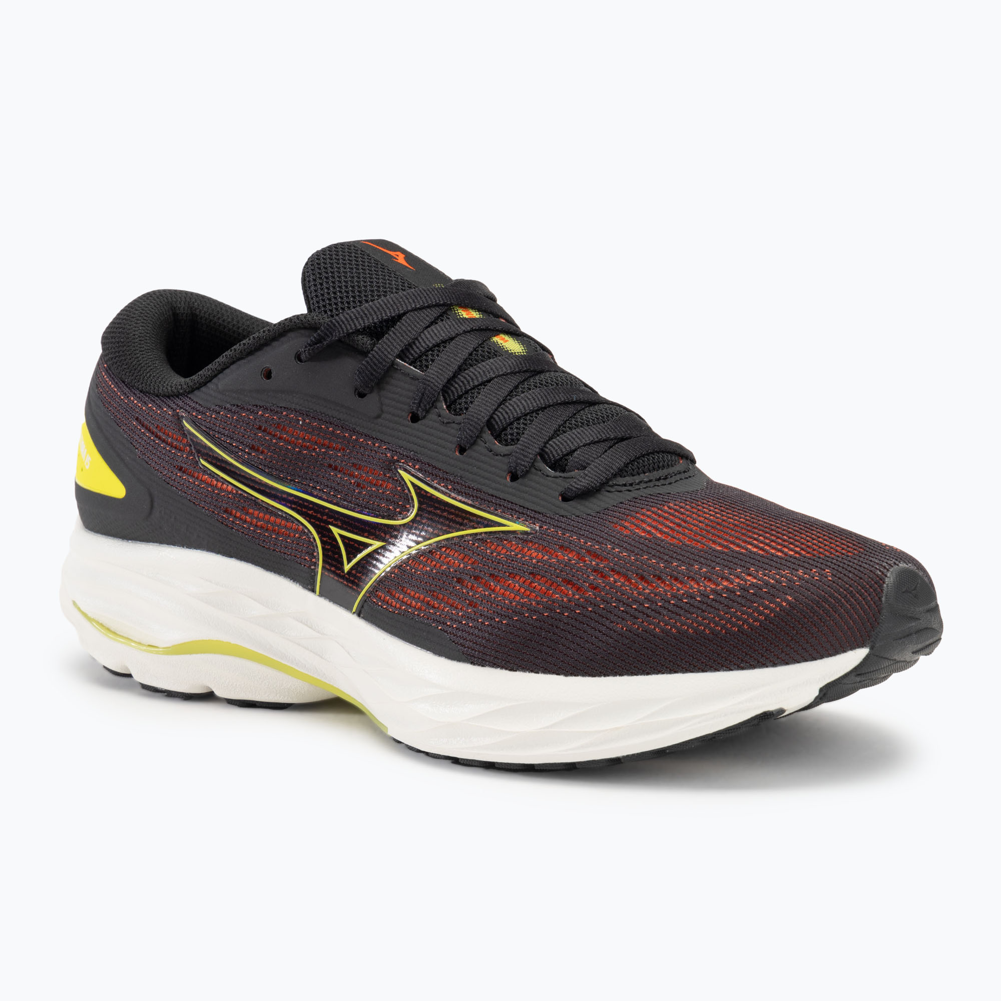 Scarpe da corsa da uomo Mizuno Wave Ultima 15 nero/primavera/arancio piccante
