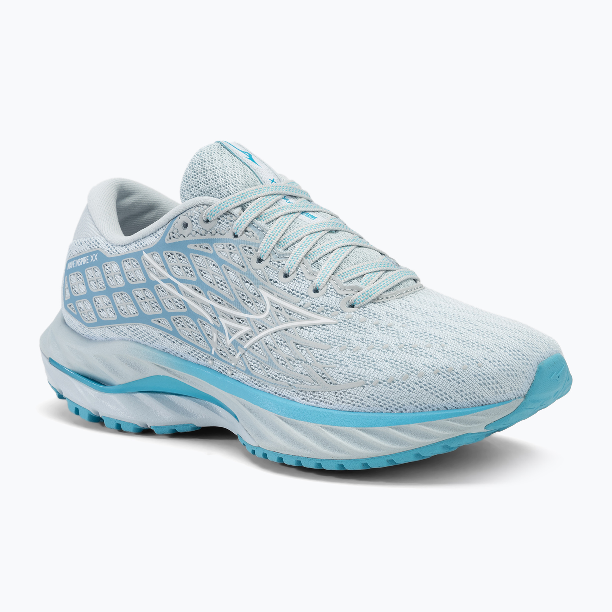 Scarpe da corsa da donna Mizuno Wave Inspire 20 plein air/bianco/azzurro (37 EU) (Wave Inspire 20 J1GD244471)