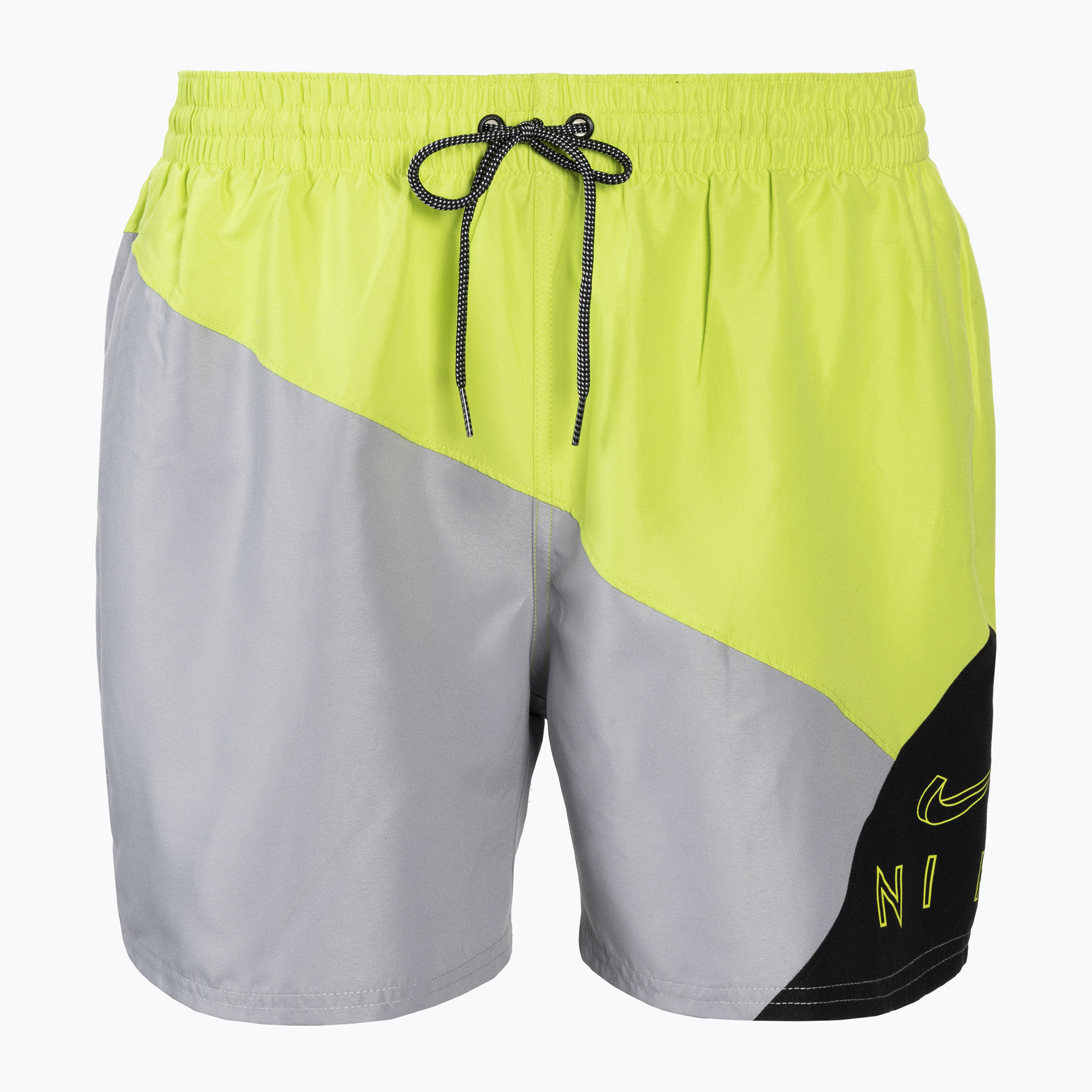 Pantaloncini da bagno Nike Logo 5" Volley da uomo, nero