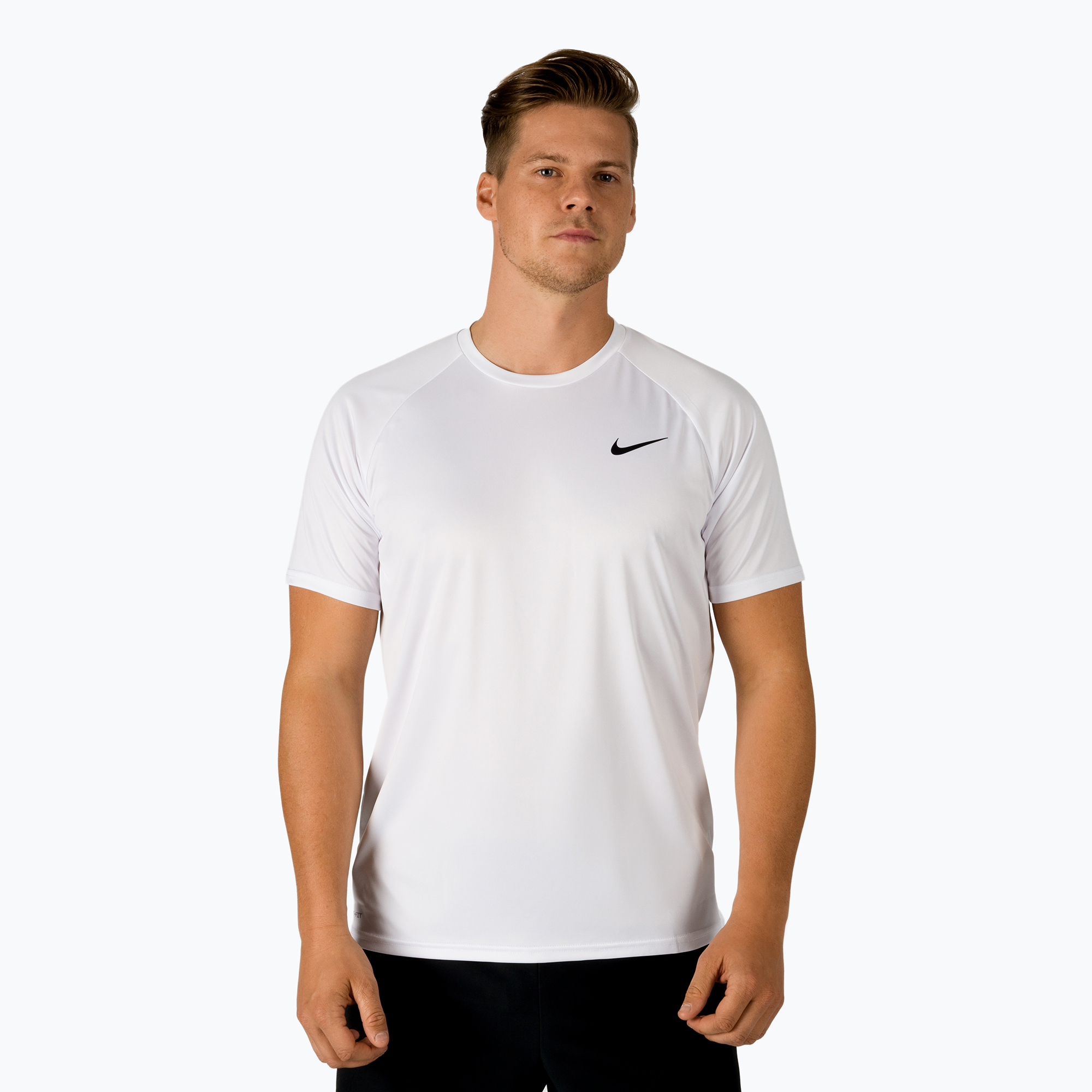Maglietta da allenamento da uomo Nike Essential bianca (XL) (Essential NESSA586)