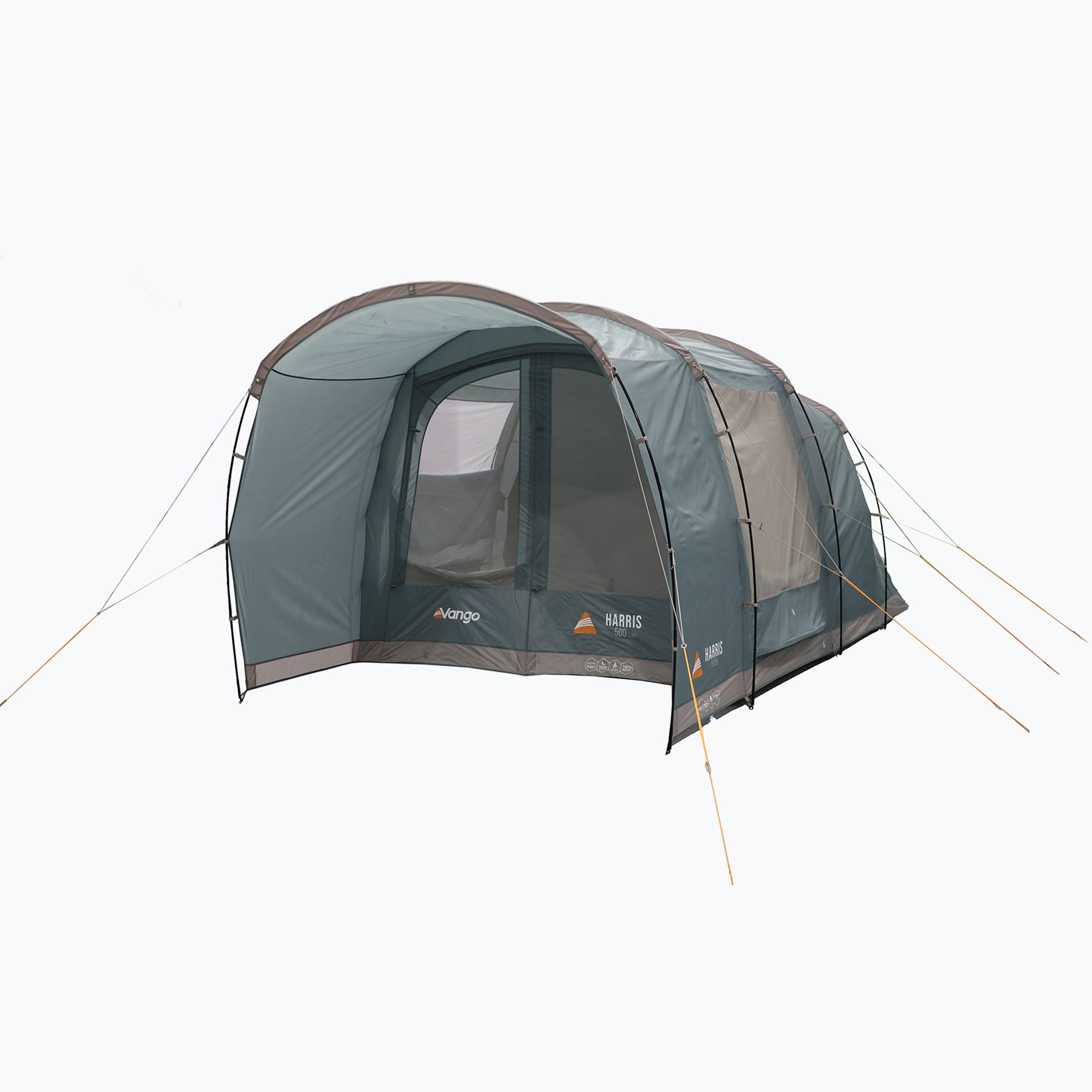 Tenda da campeggio per 5 persone Vango Harris 500 verde minerale (Harris 500 TETHARRIS000002)