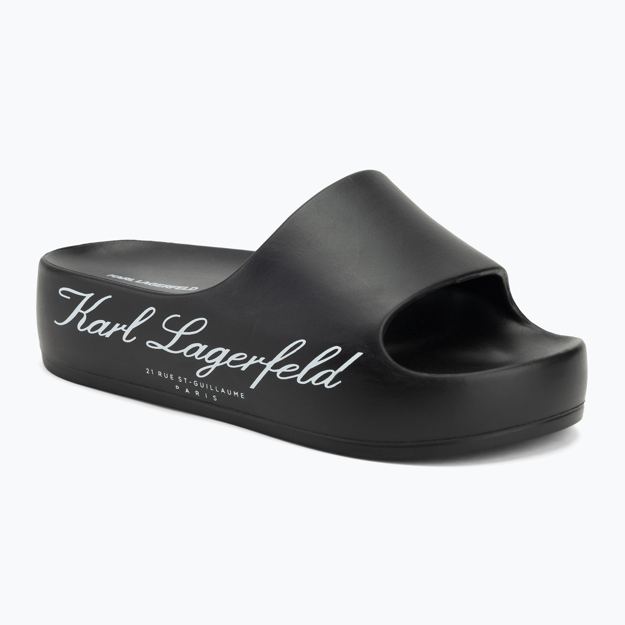 Infradito donna KARL LAGERFELD Kobo II Hotel Logo nero eco eva (39 EU) (Kobo II Hotel Logo KL86000 VG0)