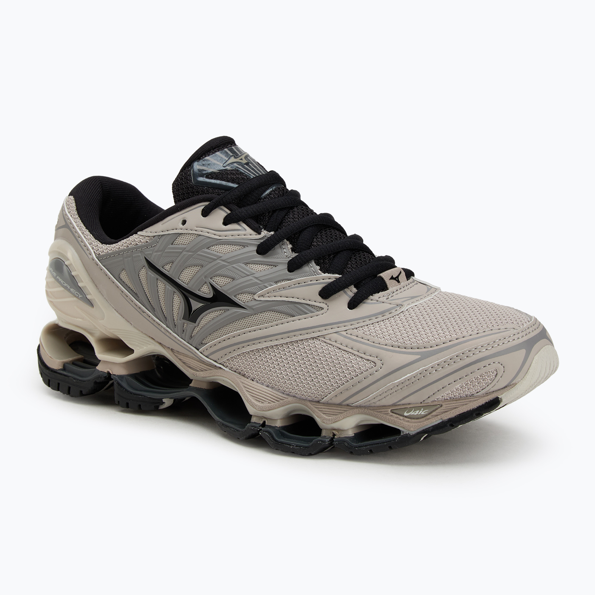 Scarpe da uomo Mizuno Wave Prophecy LS nuvola d'argento/nero/grigio opale (42 EU) (Wave Prophecy LS D1GA333703)