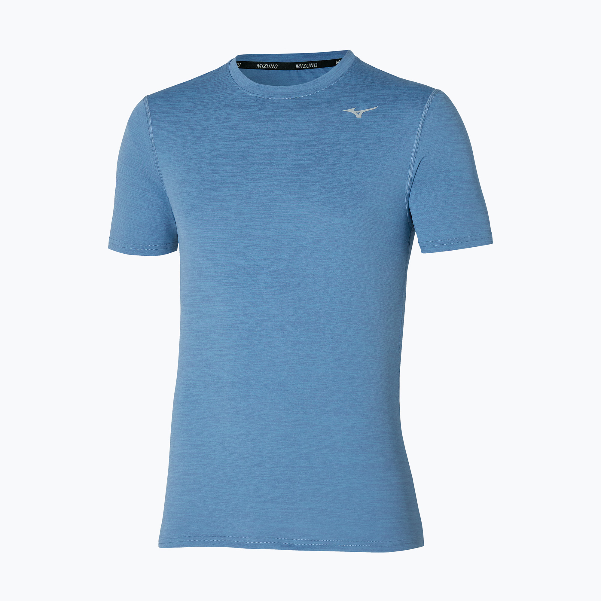 Camicia Mizuno Impulse Core Tee Uomo blu parigino (XL) (Impulse Core Tee J2GAA51925)