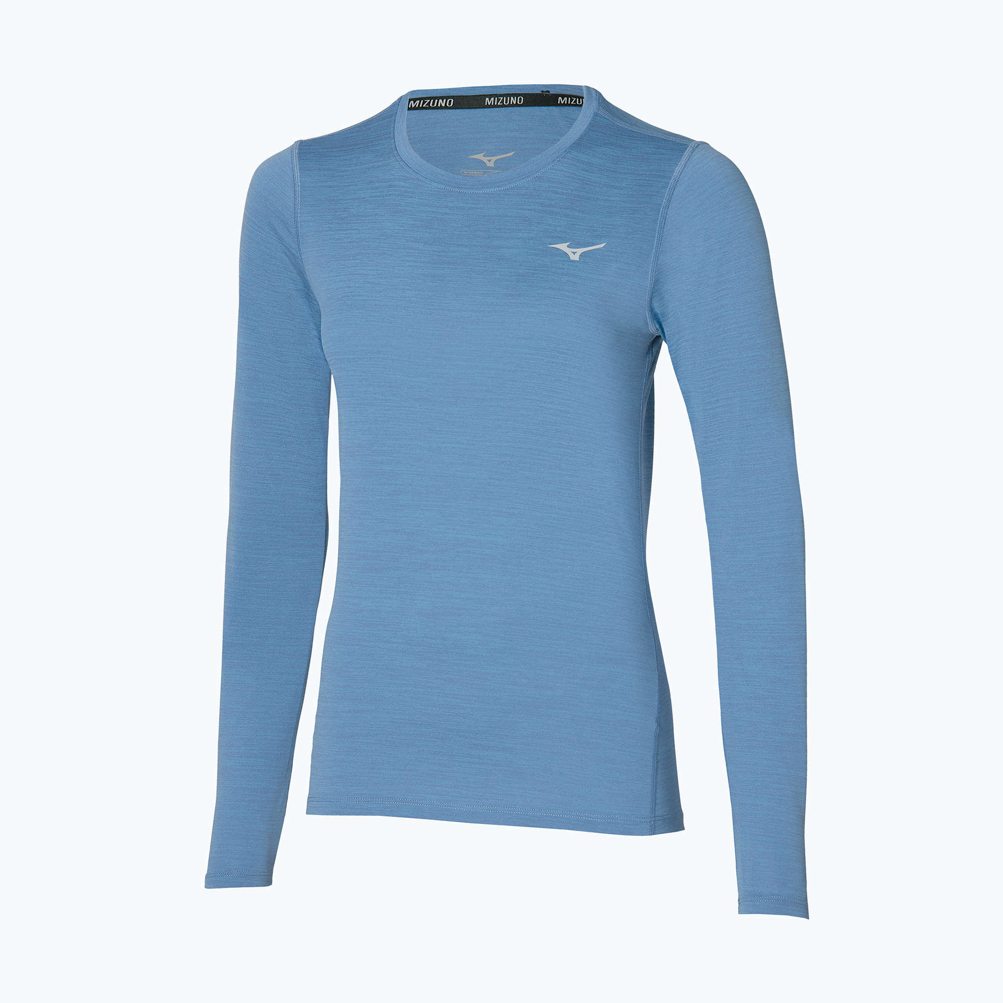 Maglietta Mizuno Impulse Core Longsleeve da donna blu parigino (XS) (Impulse Core Tee J2GAA72225)