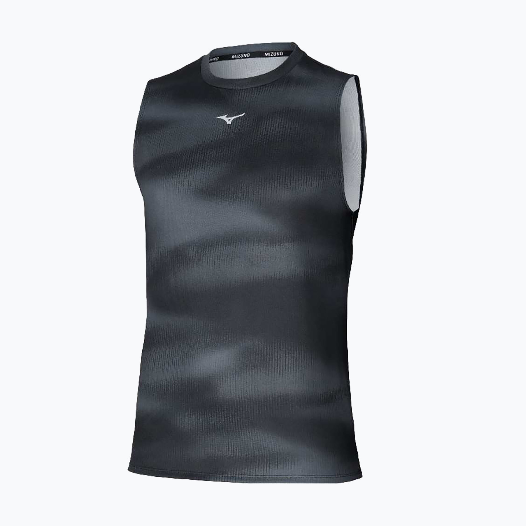 Maglietta da running Mizuno Core Graphic senza maniche da uomo, nero (XL) (Core Graphic Sleeveless J2GAC01209)
