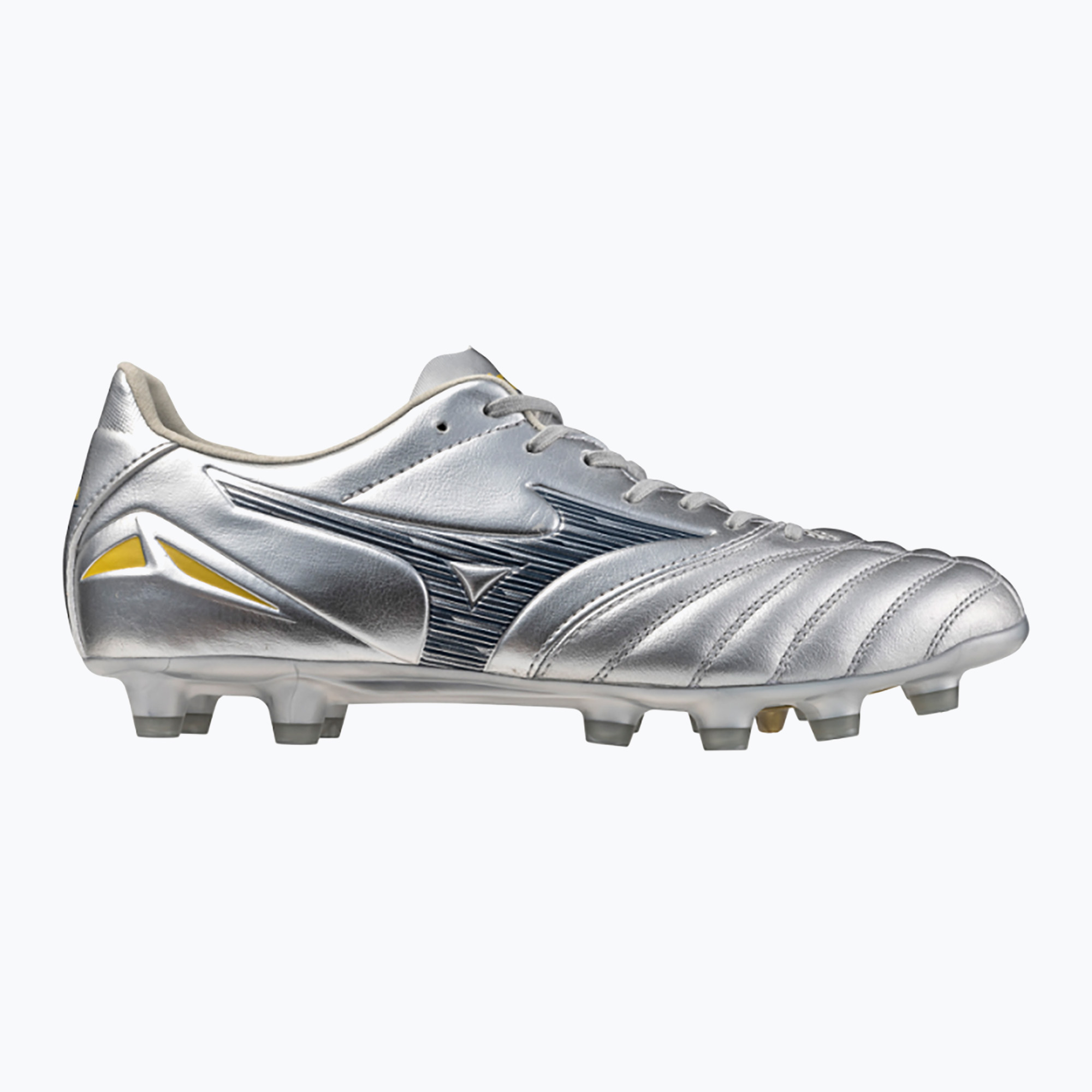 Scarpe da calcio uomo Mizuno Monarcida Neo III Select Md galaxy silver/8605 c (39 EU) (Monarcida Neo III Select Md P1GA252504)