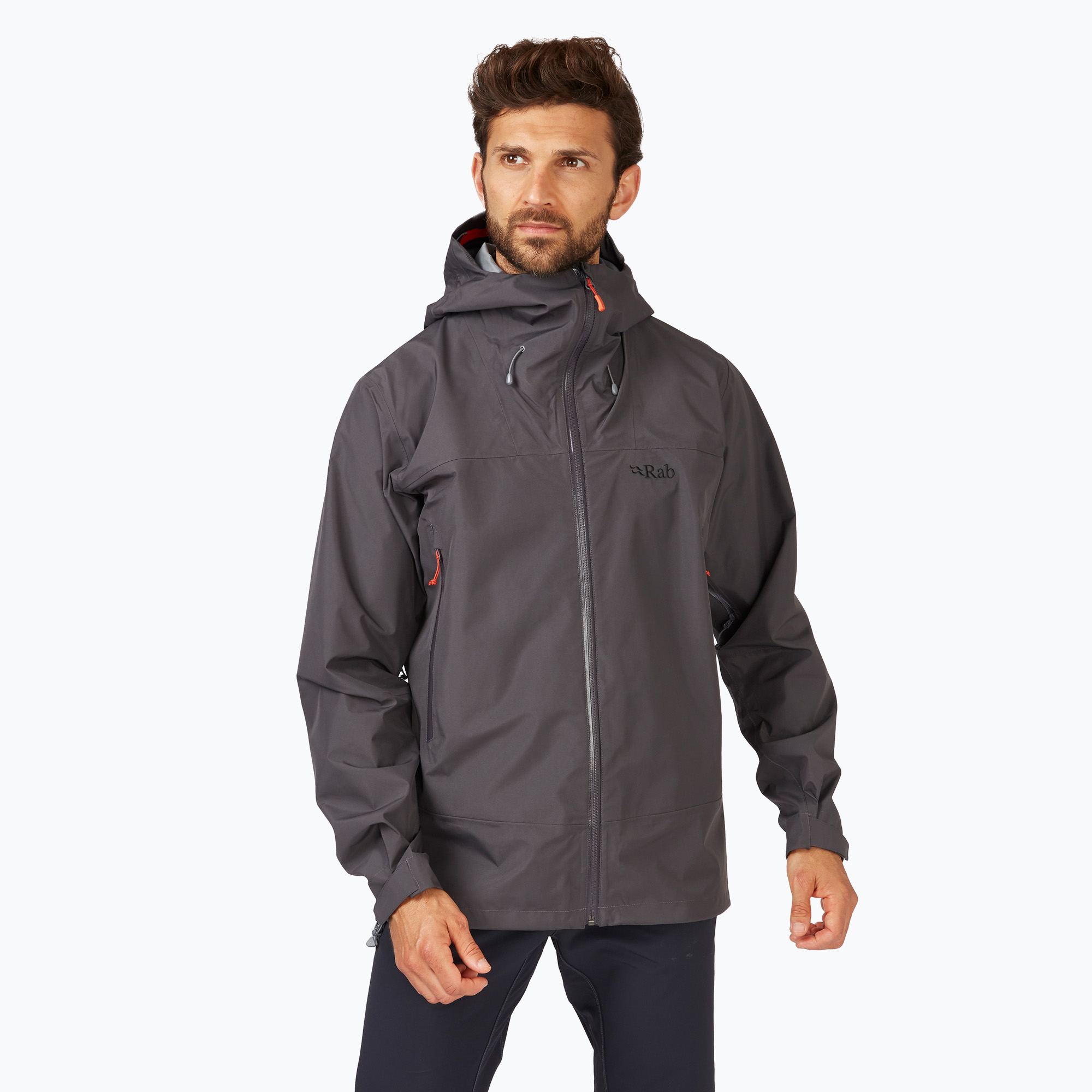 Giacca da pioggia da uomo Rab Namche GTX graphene (XL) (Namche GTX QWH-77-GRH)