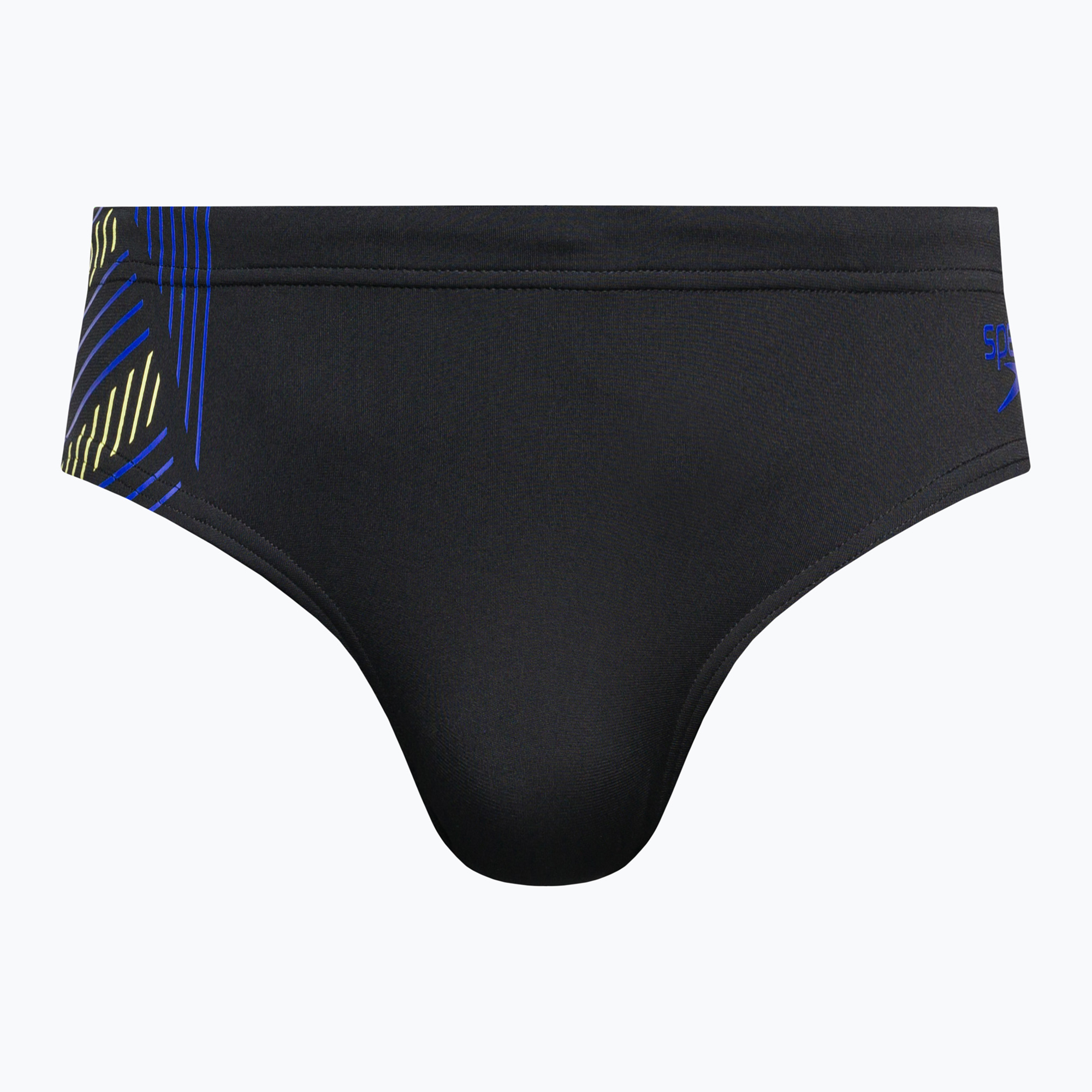 Slip da bagno Speedo Tech Panel uomo nero/blu croma/spritz (32) (Tech Panel 7 cm Brief 8-00300514540)