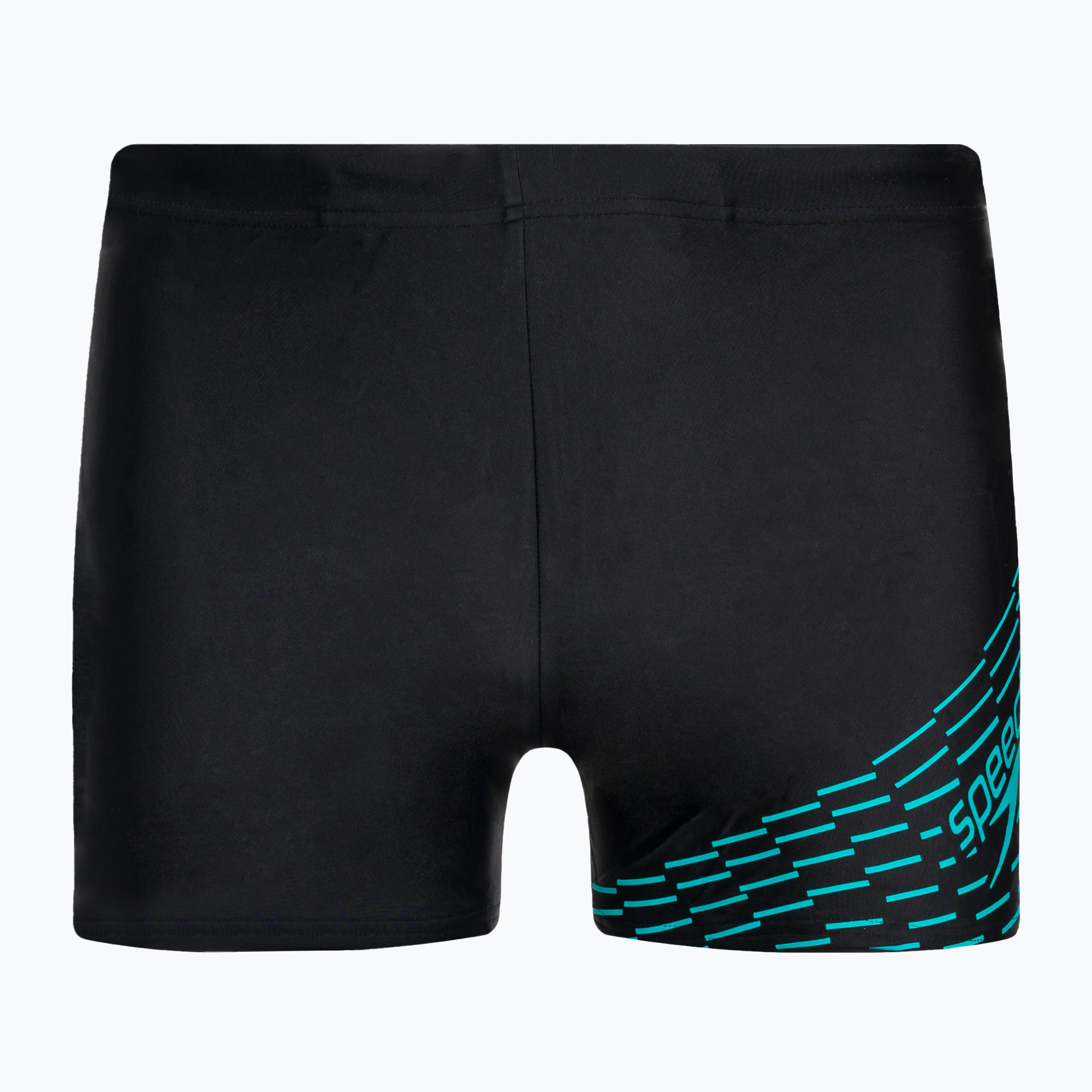 Pantaloncini da bagno Speedo Medley Logo nero/acquario da uomo (32) (Medley Logo Aquashort 8-1135406870)