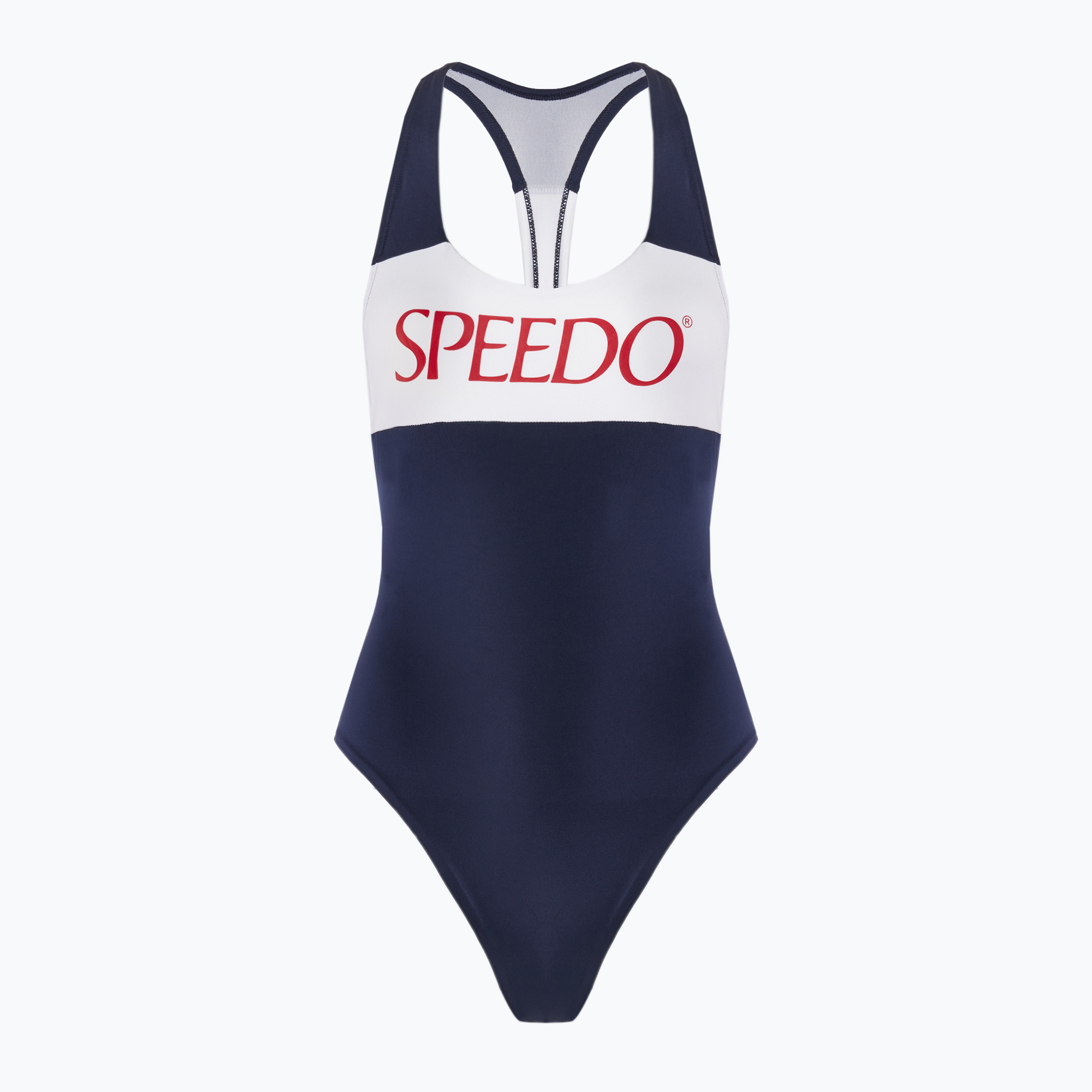 Speedo Colourblock Racerback costume intero da donna peacoat (2XL) (Colourblock Racerback 8-00443301529)