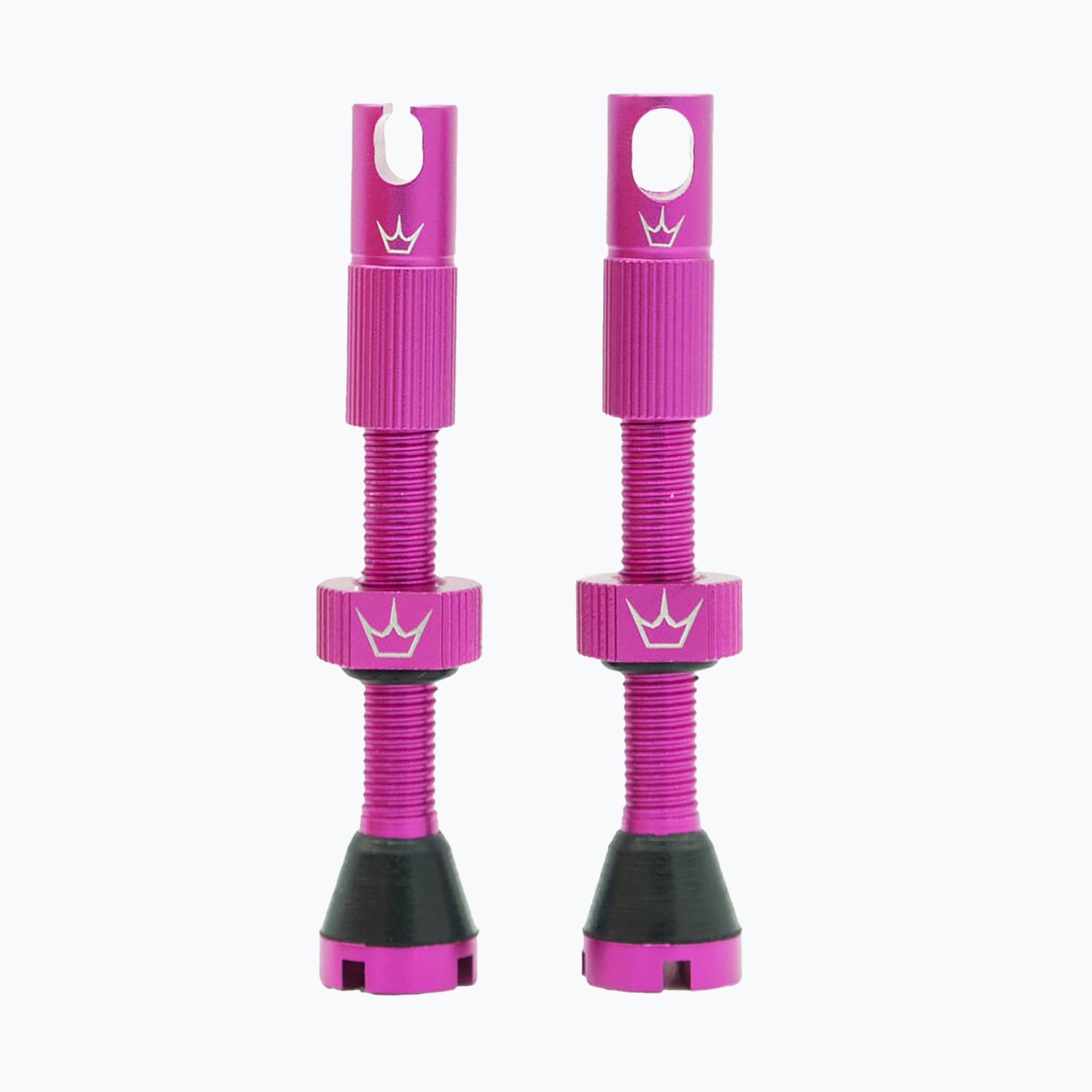 Peaty's X Chris King MK2 Set di valvole Presta Tubeless con punzone da 42 mm (42 mm) (X Chris King MK2 Tubeless Valves PTV2-42-PUN-12)