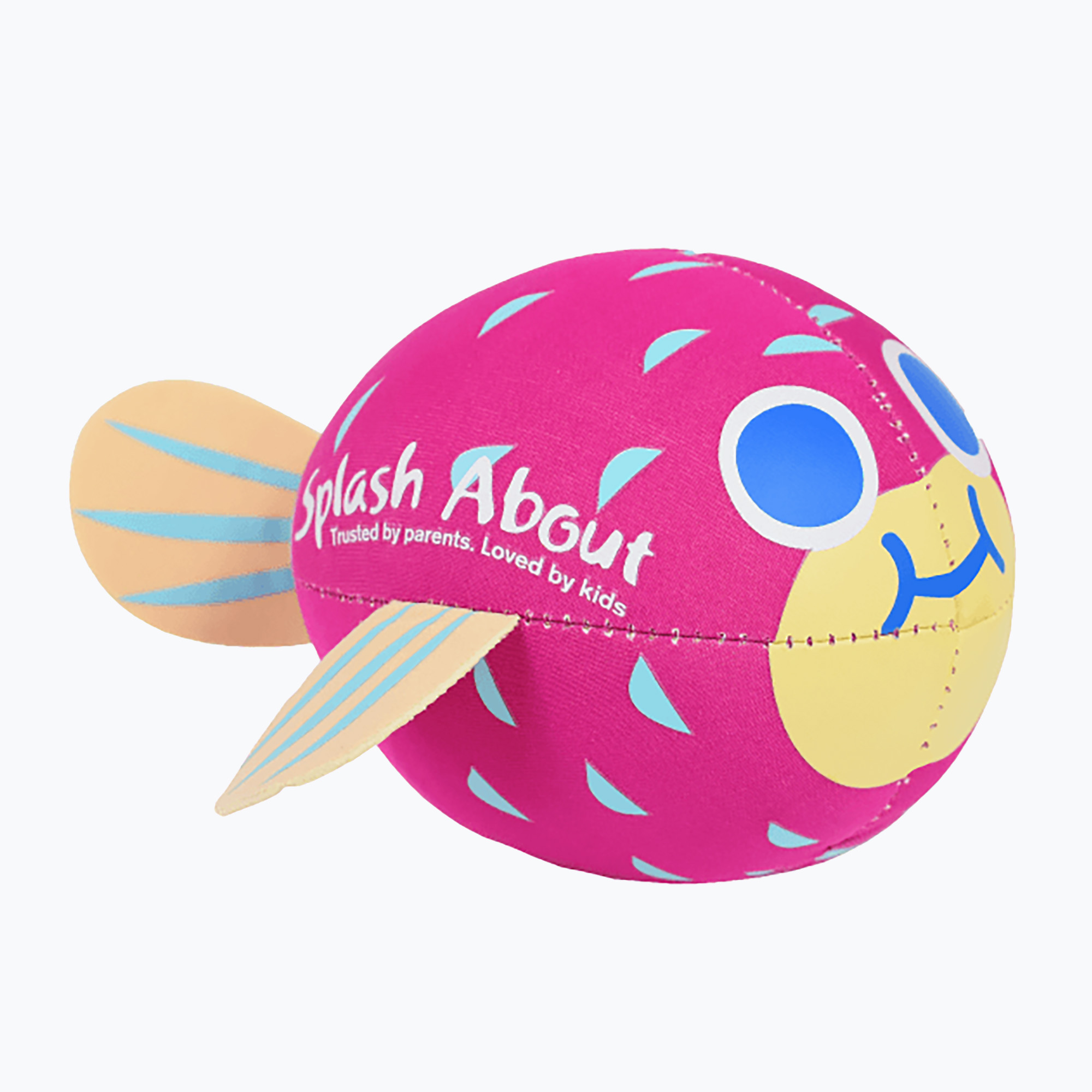 Splash About Giocattolo da pesca in neoprene con pesce palla viola