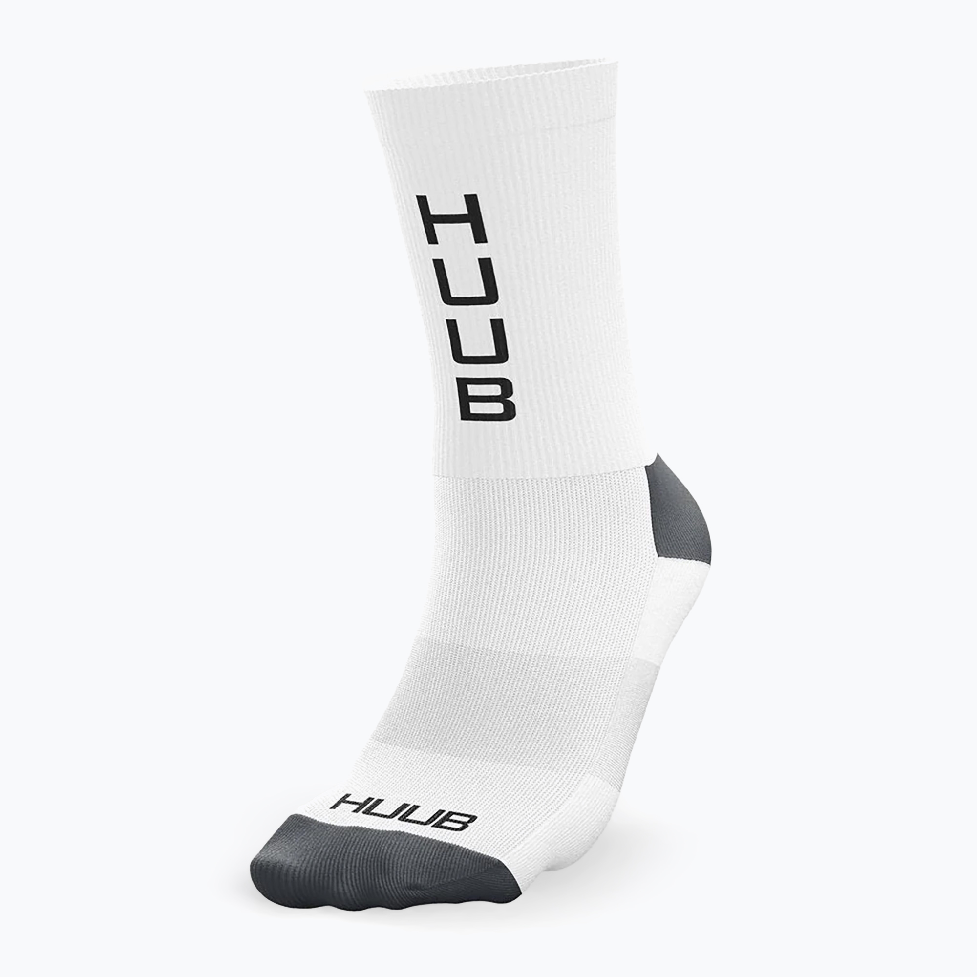 HUUB Calzini da ciclismo bianchi (37-40 (S)) (Cycling CYCCSOCKW)