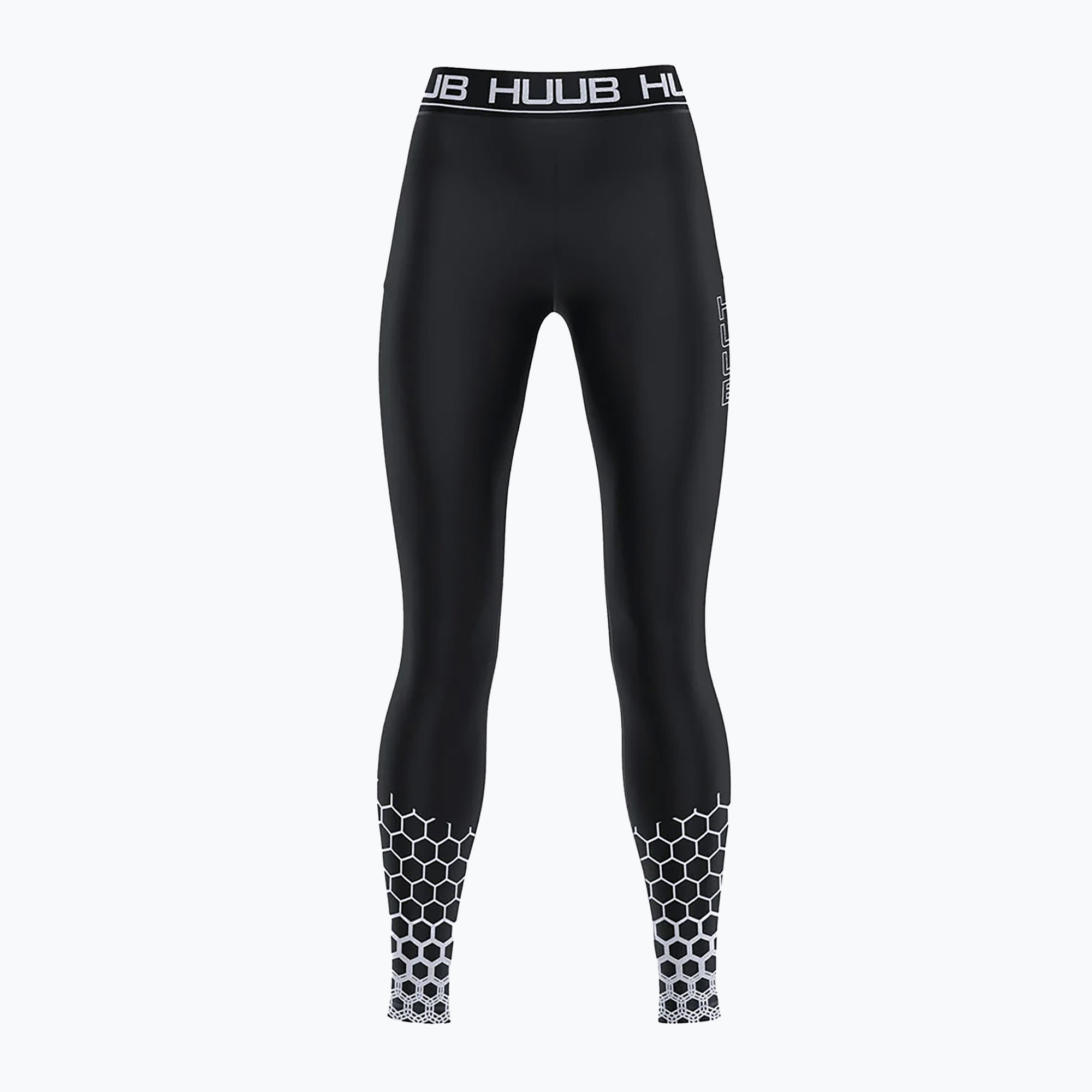 Leggings a compressione HUUB da donna Collant nero (XS) (Compression Tights COMWTIGHT)