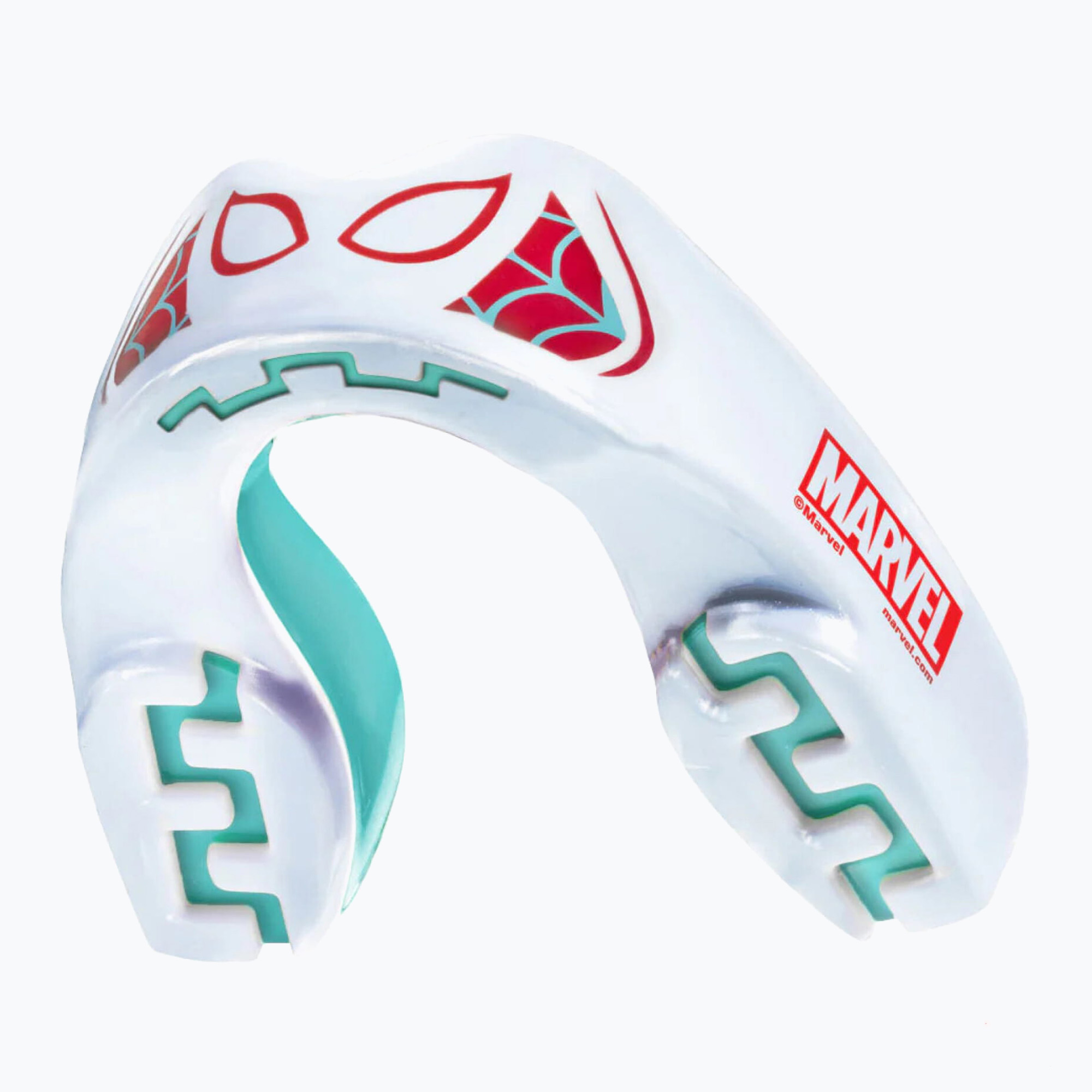SAFEJAWZ Marvel Spider Gwen protezione mandibola bianca (SPIDER GWEN - S)