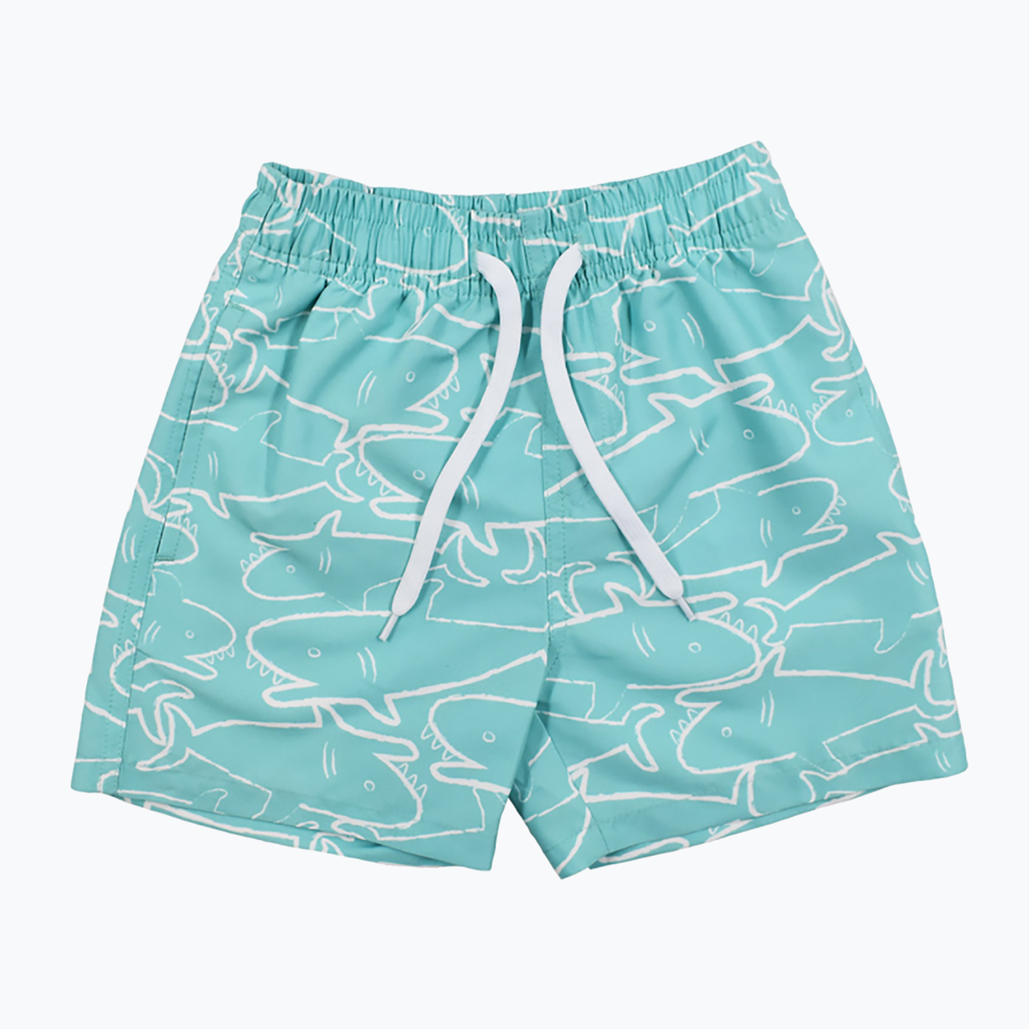 Pantaloncini da bagno per bambini Splash About Shark blu aruba (1 Y) (Shark SABSSAB1)
