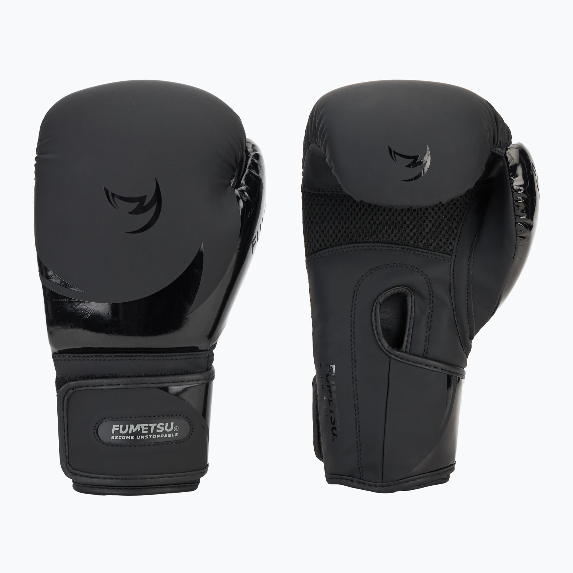 FUMETSU Ghost S3 Guanti da boxe nero/nero (12 oz) (Ghost S3 Boxing FUM-0271BB-10)