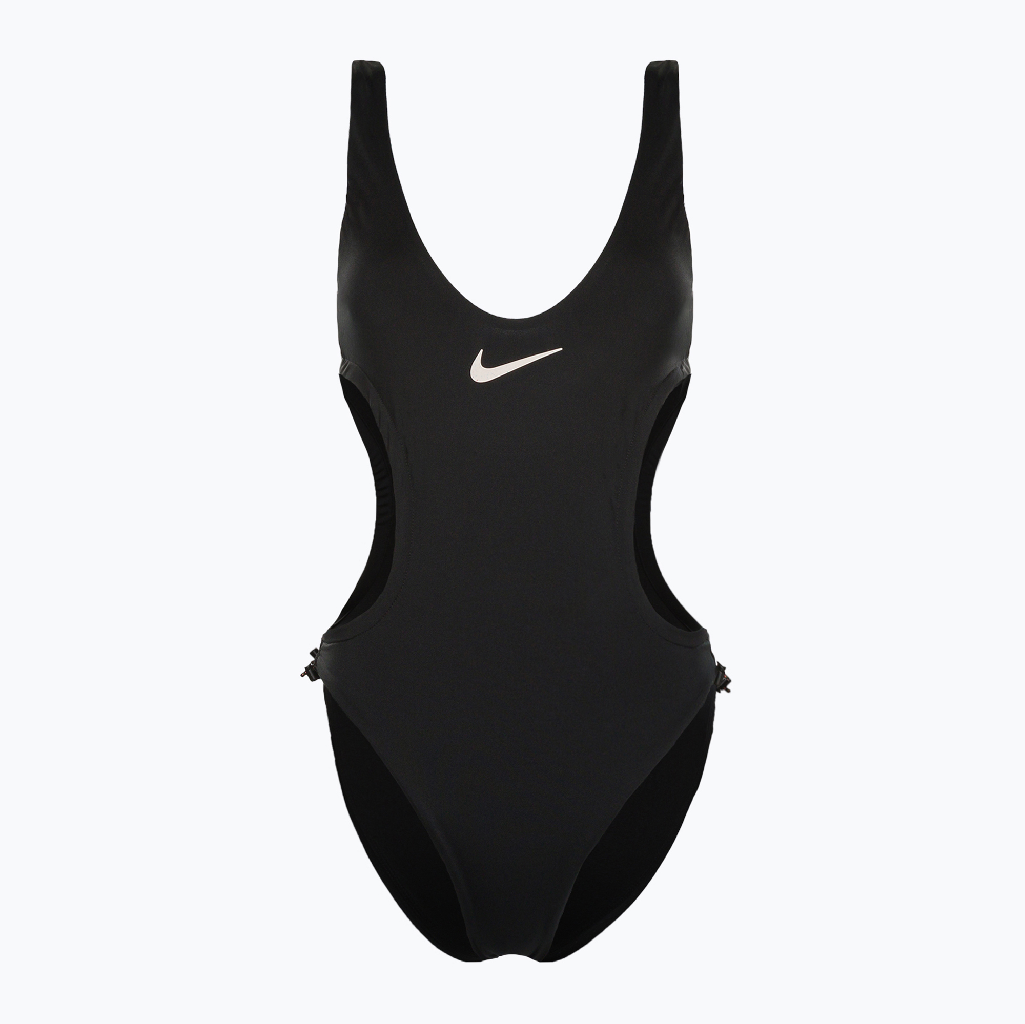 Costume intero donna Nike Wild Cutout nero (150-160 (L)) (Wild Cutout NESSD255)