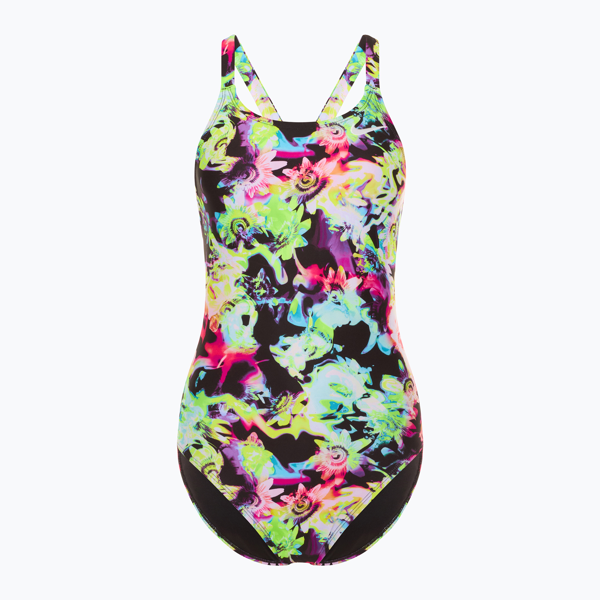 Costume intero da donna Nike Hydrastrong Multi Print Fastback rainbow (34) (Hydrastrong Multi Print Fastback NESSE004-959)