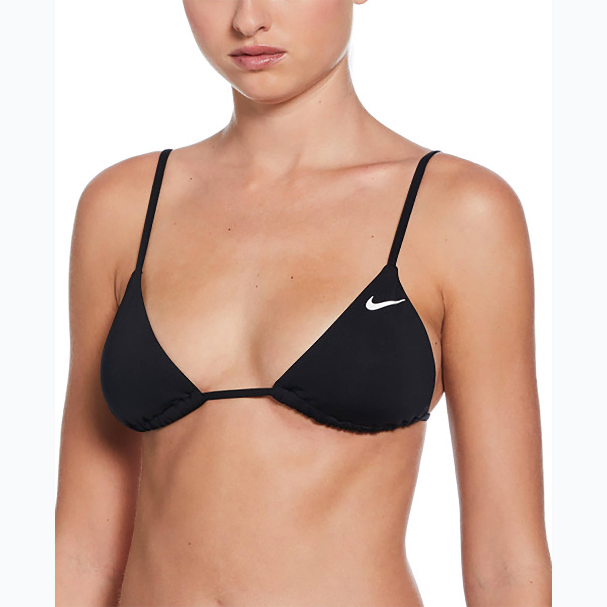 Nike Essential Triangle Bikini Swimsuit Top nero