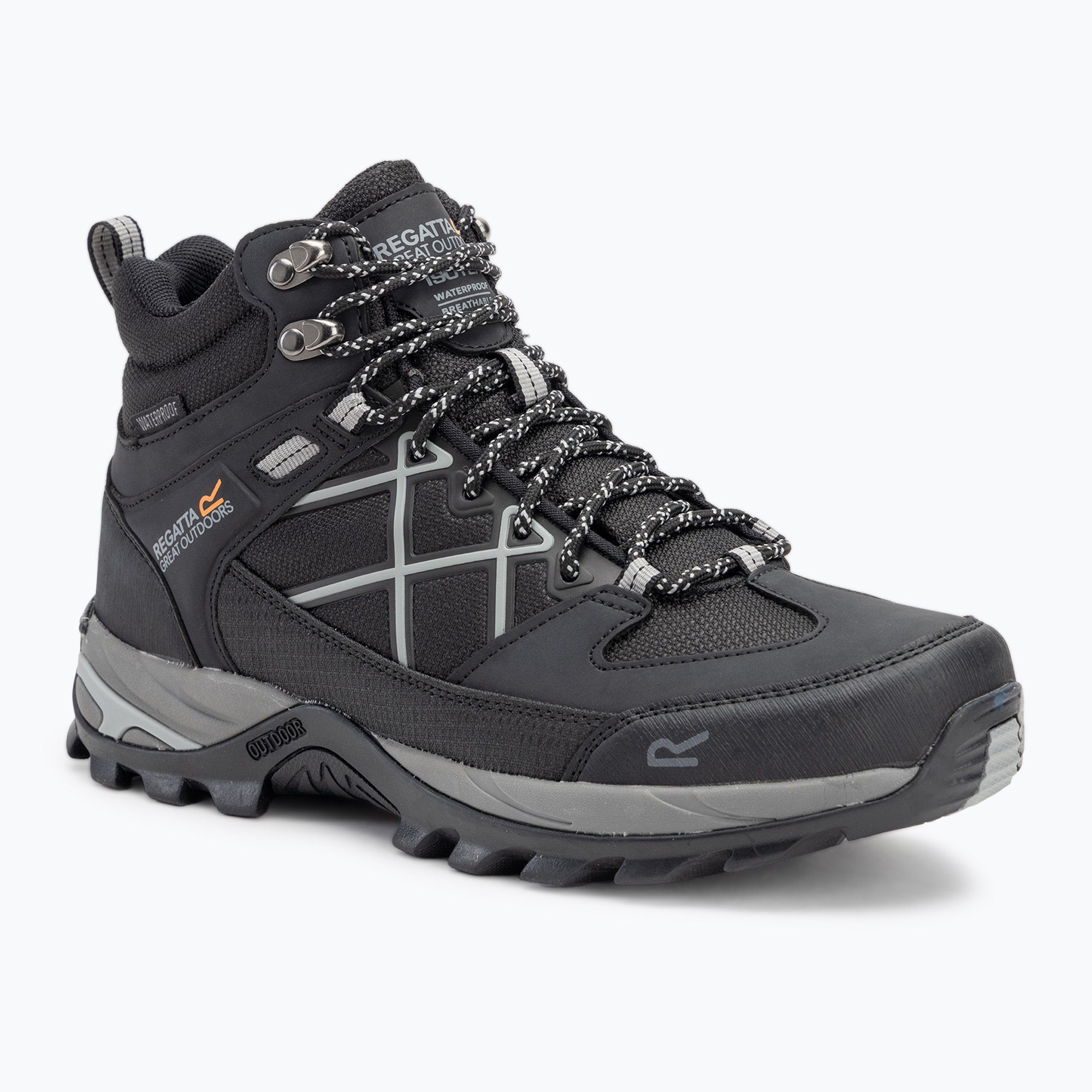 Scarpe da trekking da uomo REGATTA Samaris III nero/granito (40 EU) (Samaris III RMF834-9V8)