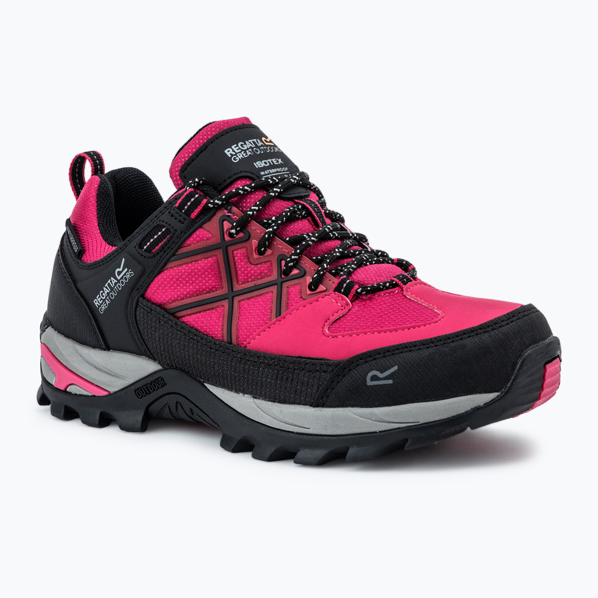 Stivali da trekking da donna REGATTA Samaris III Low pozione rosa