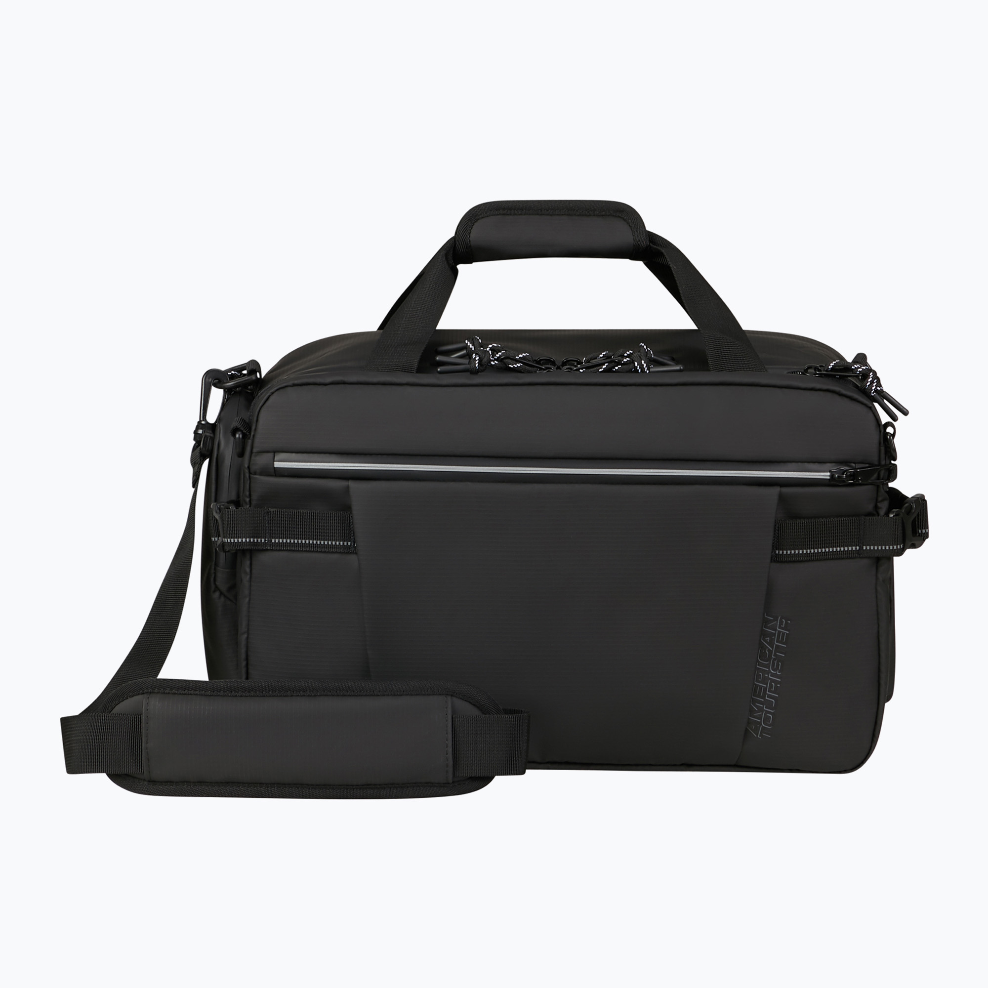 American Tourister Upventure Borsa da imbarco a 3 vie 24 l nero (Upventure 3-Way Boarding 154111-1041)
