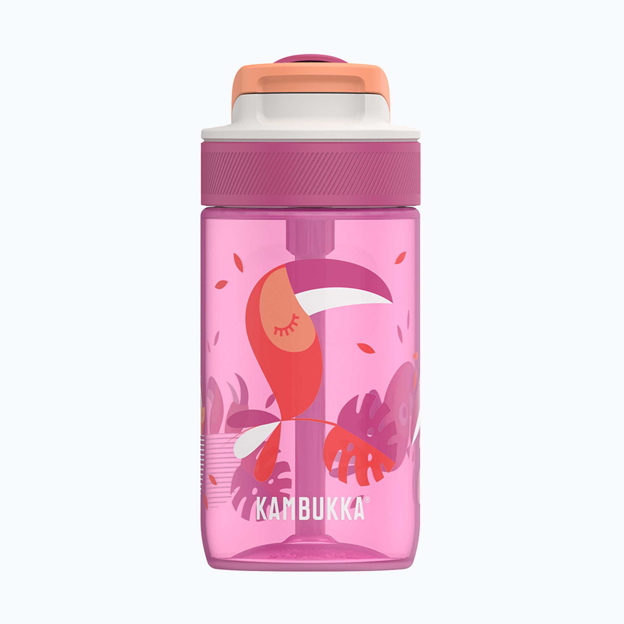Kambukka Lagoon 400 ml bottiglia da viaggio toekan love (400 ml) (Lagoon 11-04046)