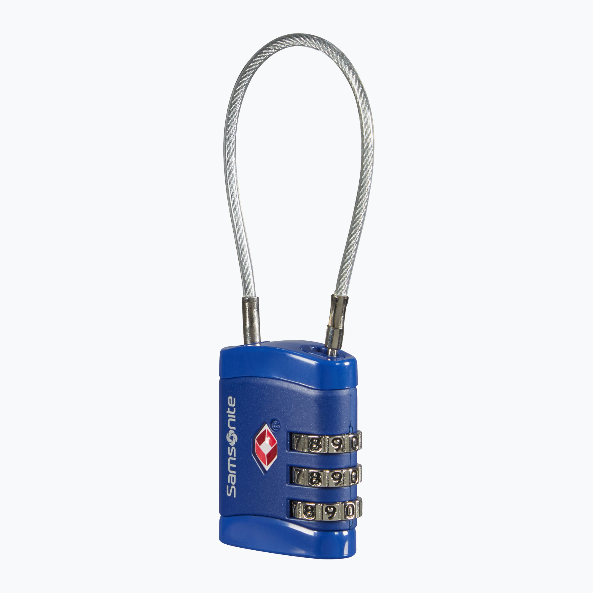 Samsonite Cablelock 3 Quadranti Tsa lucchetto blu notte