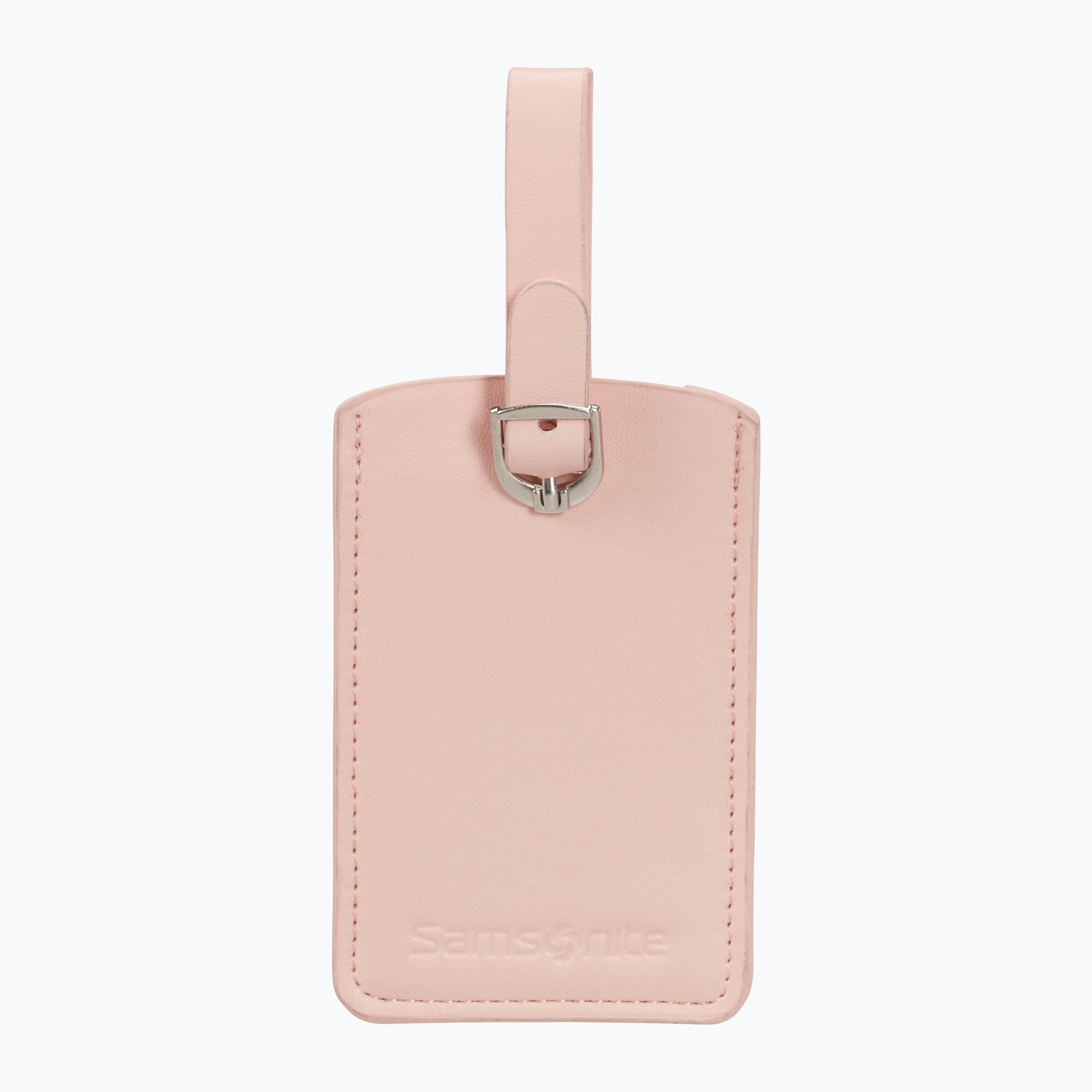 Samsonite Etichetta per bagagli rettangolare X2 rosa pallido (Rectangle Luggage Tag X2 121307)