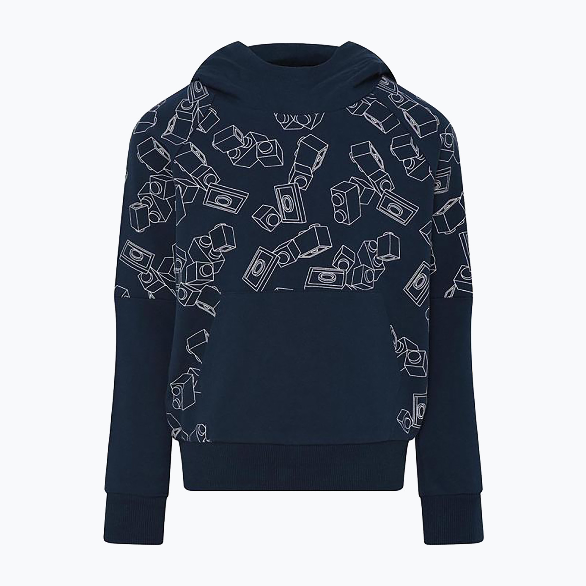 Felpa da bambino LEGO Lwstorm 214 dark navy (128) (Lwstorm 214 11010693)