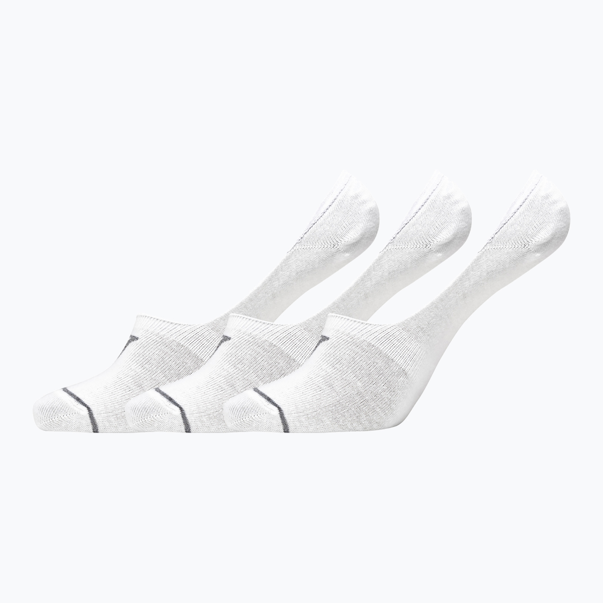 Calzini CR7 No-Show da uomo 3 paia bianco (40-46 EU) (No-Show 300-8193-65-1)