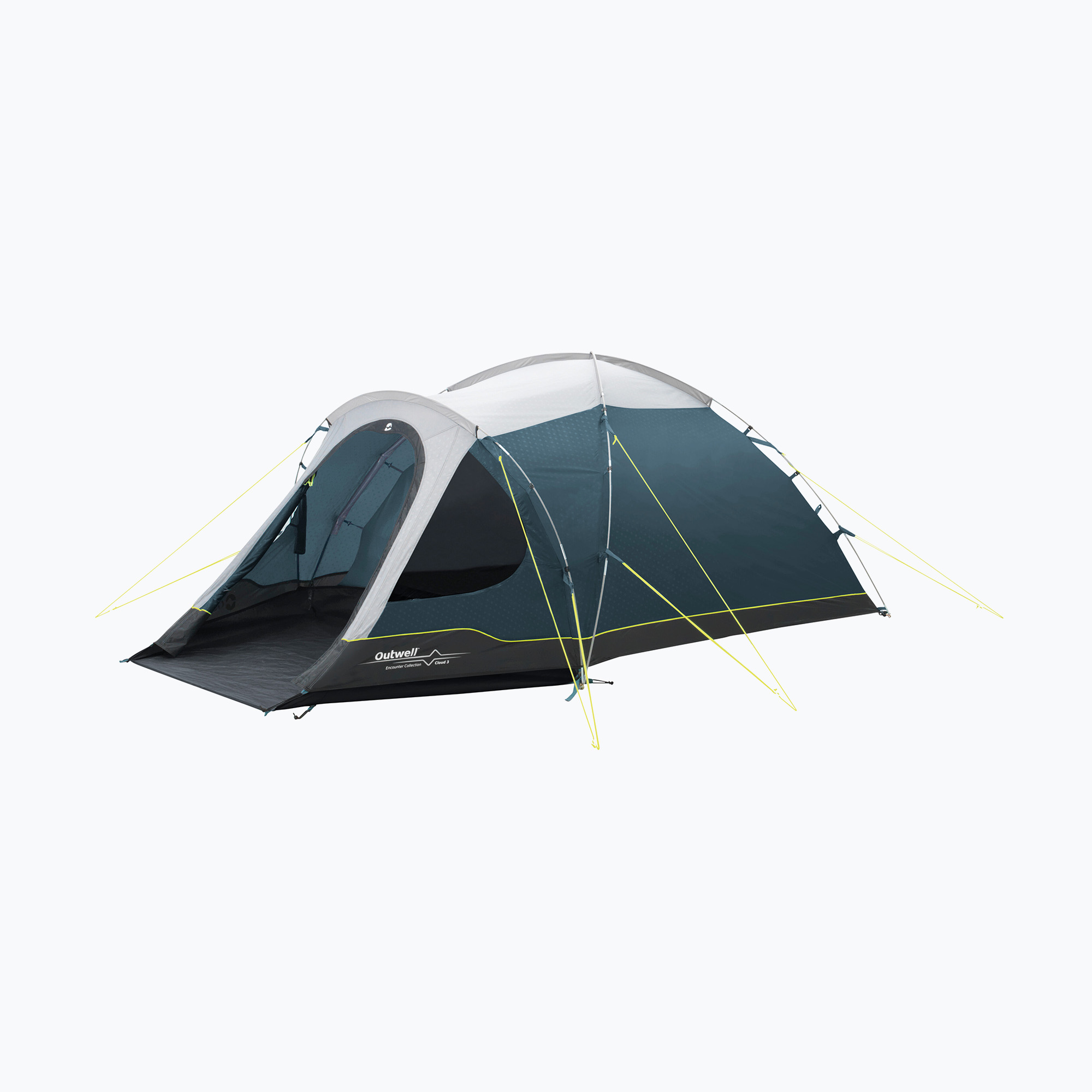 Tenda da campeggio per 3 persone Outwell Cloud 3 verde scuro (Cloud 3 111256)