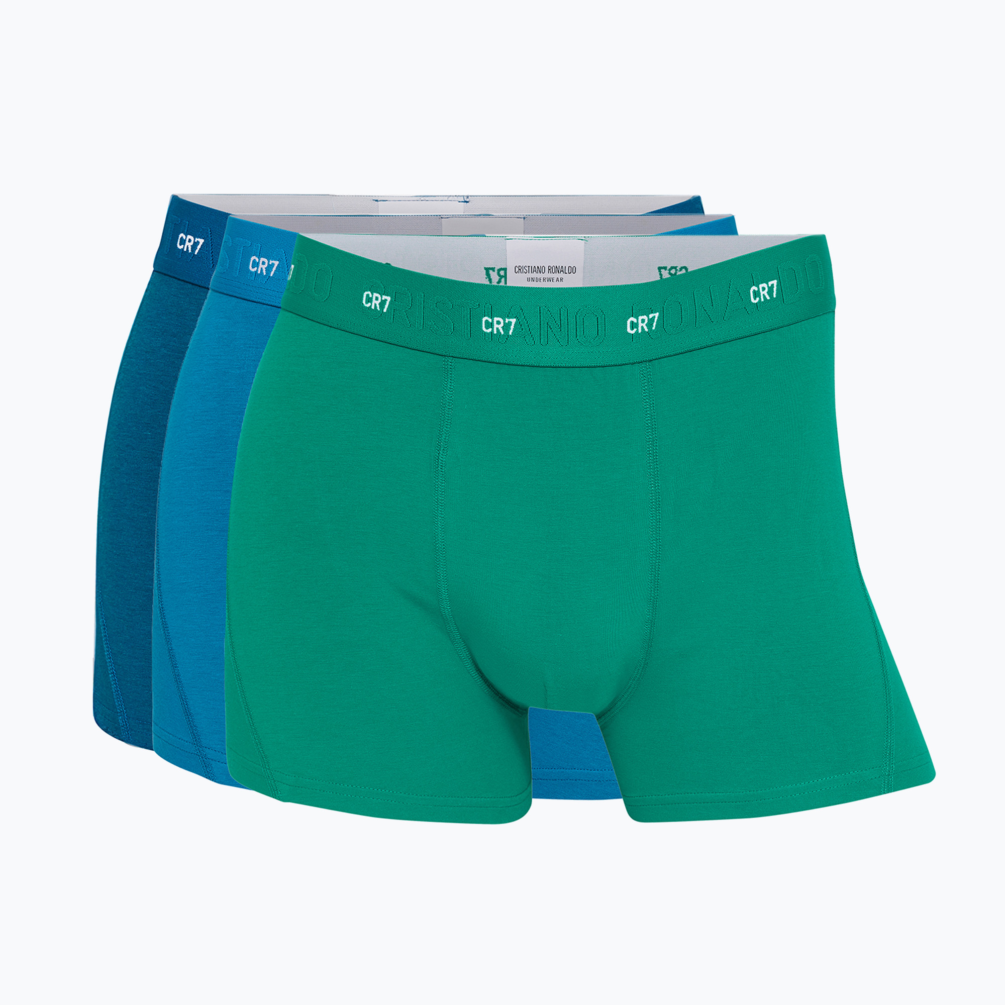 Boxer uomo CR7 Bamboo Trunk FSC 3 paia multicolore (2XL) (Bamboo Trunk FSC 300-82130-49-406)