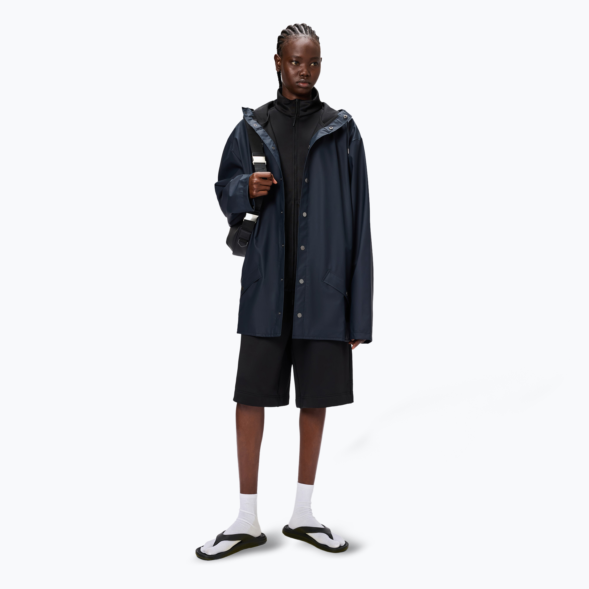 Giacca Rains navy (S) (Jacket 12010)