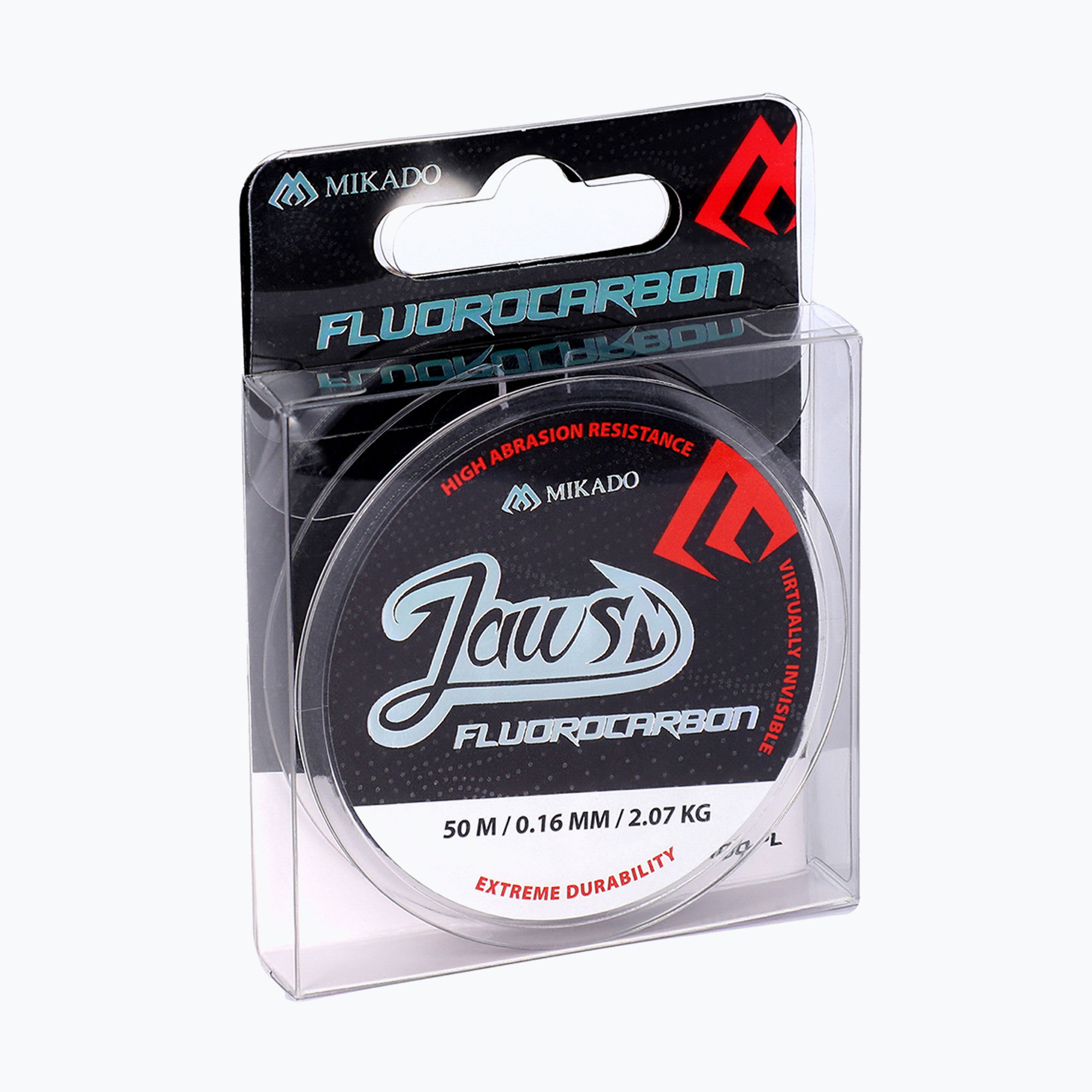 Mikado Fluorocarbon leader line Jaws 50 m trasparente (0.25 mm / 50 m) (Fluorocarbon Jaws ZFLJ01-010-50)