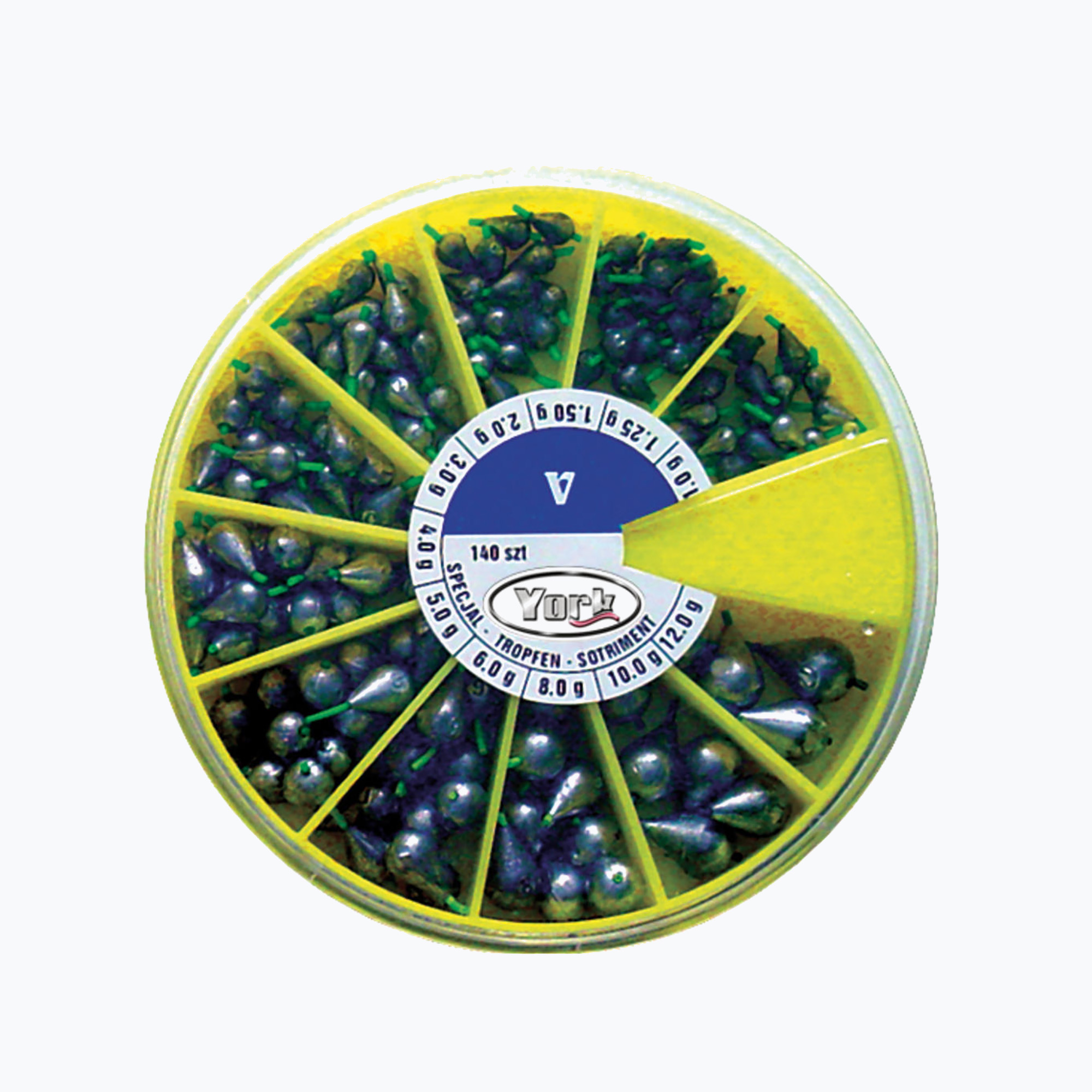 Set di pesi con ago York 5 (1-12 g) (OYK5)