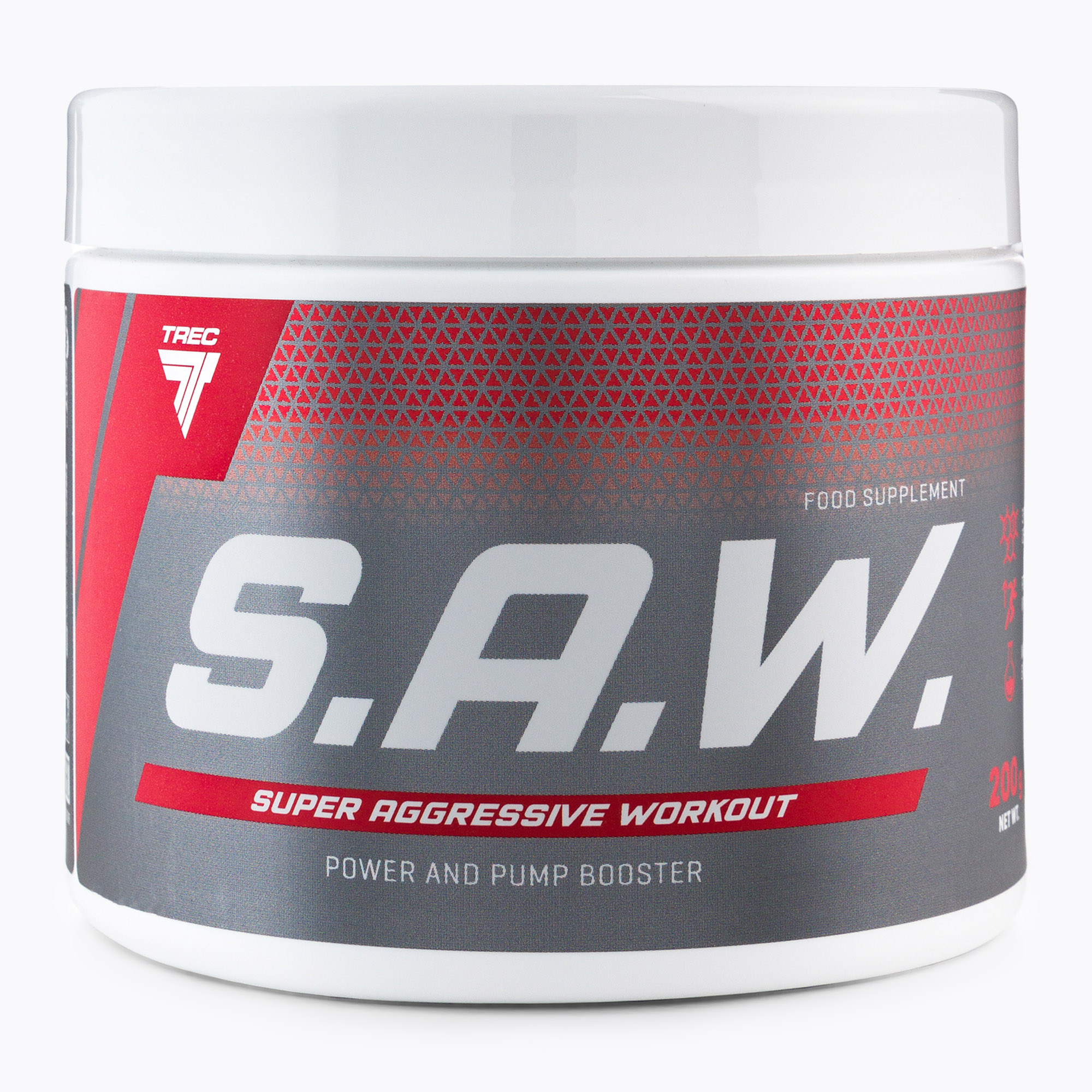 Pre-allenamento Trec S.A.W. Polvere Ribes Nero Limone 200 g (200 g) (S.A.W. Powder TRE/297)