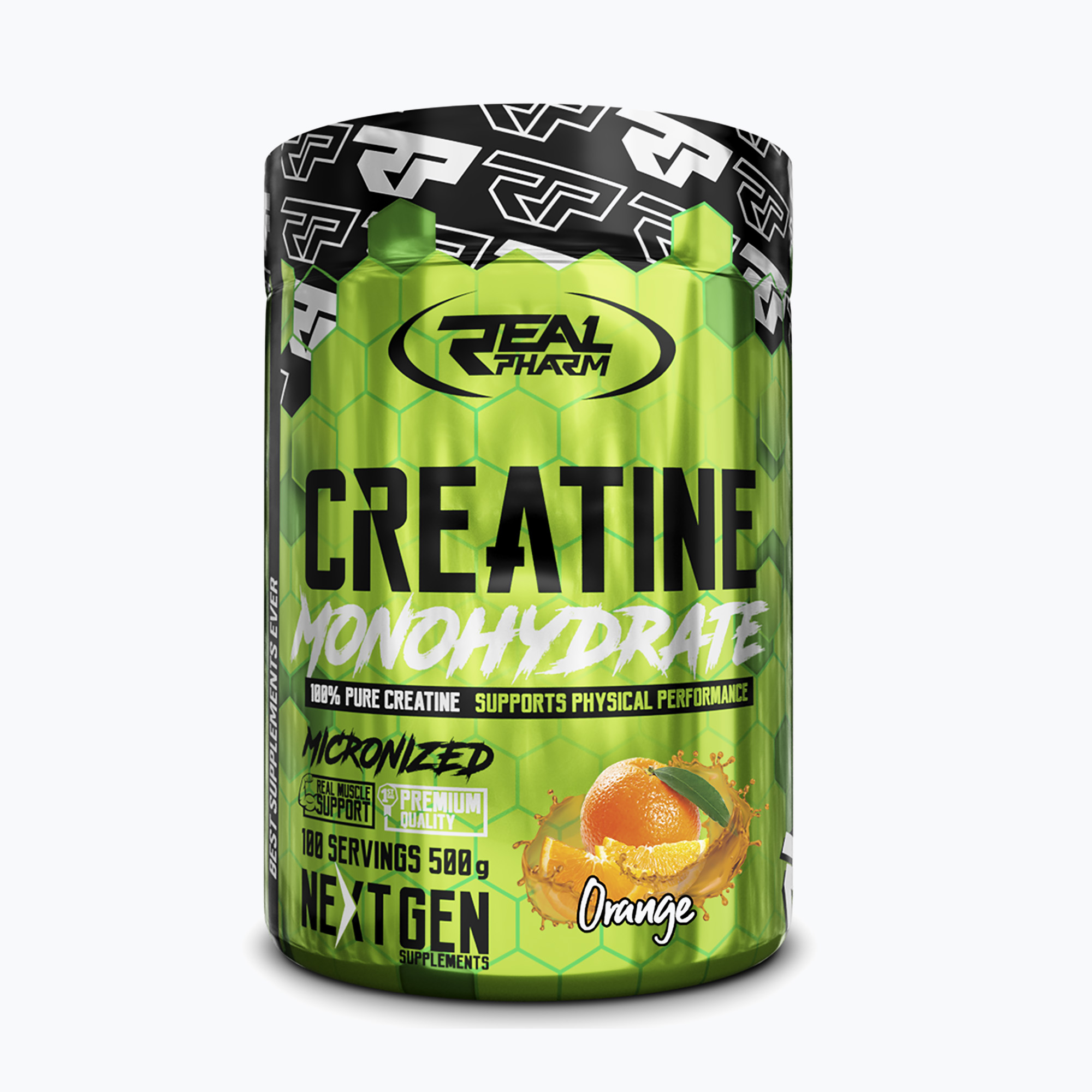 Real Pharm Creatine 500 g arancione (500 g) (Creatine 705518)